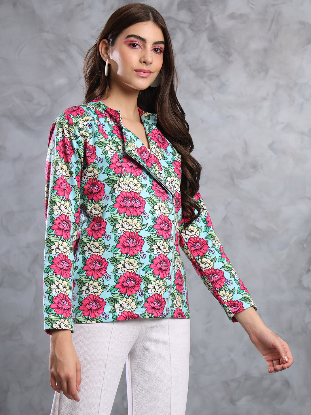 TANDUL  Women Floral Print Tailored Jacket