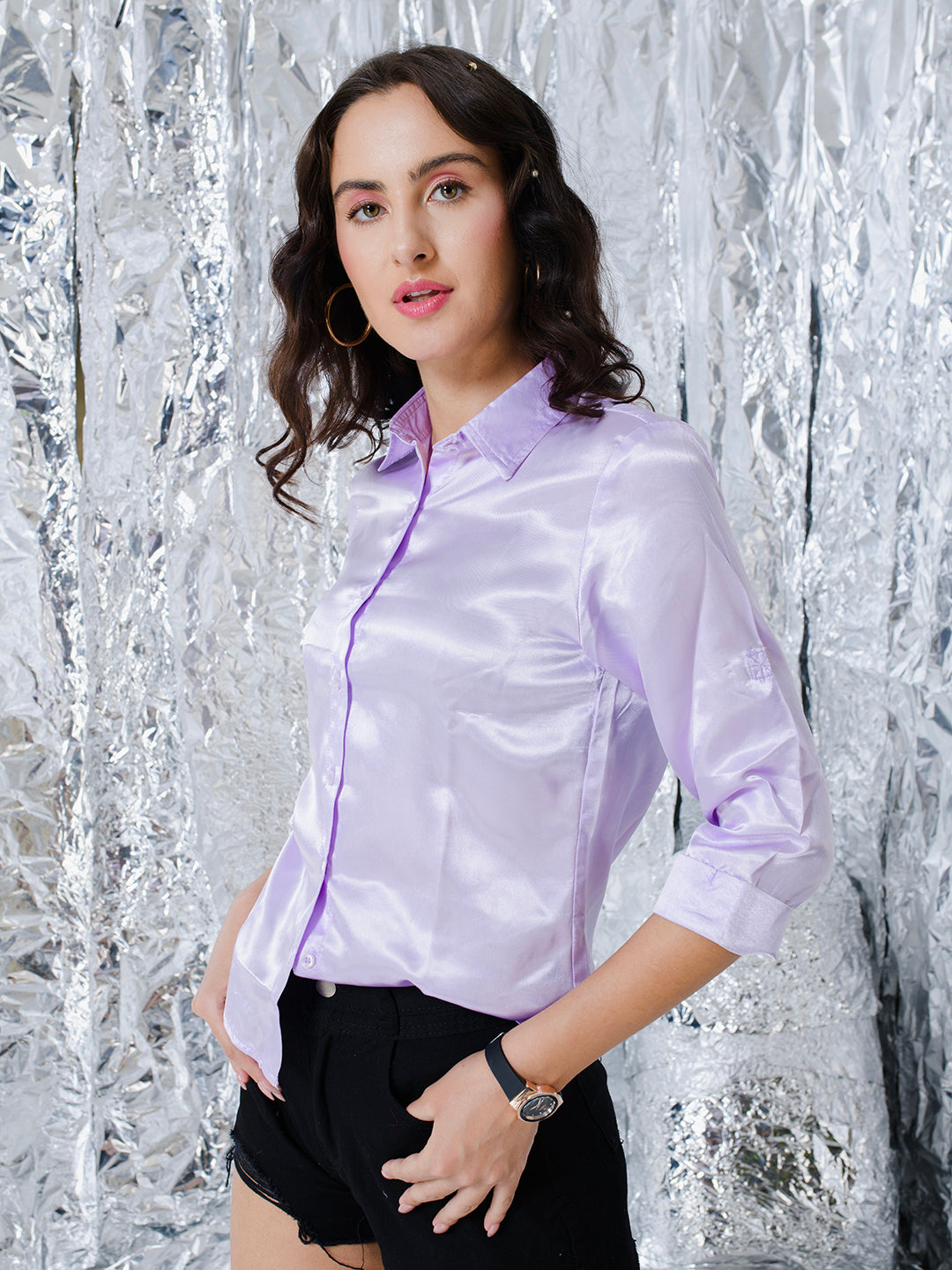 TANDUL  Women Regular Fit Solid Casual Shirt