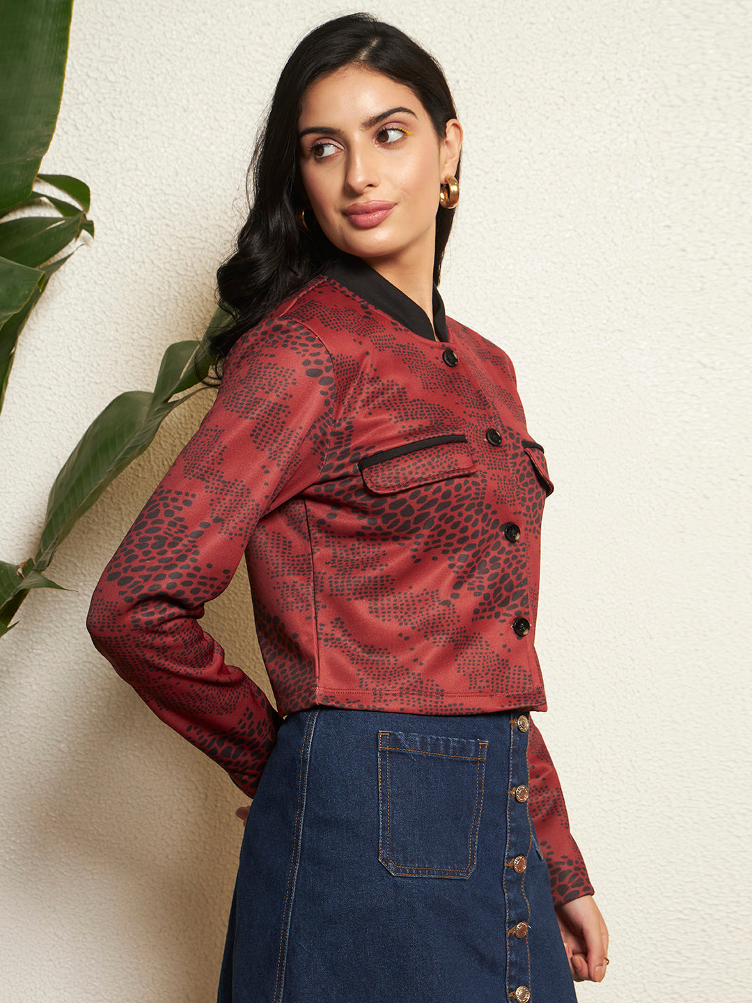 TANDUL Women Stunning Printed Jacket