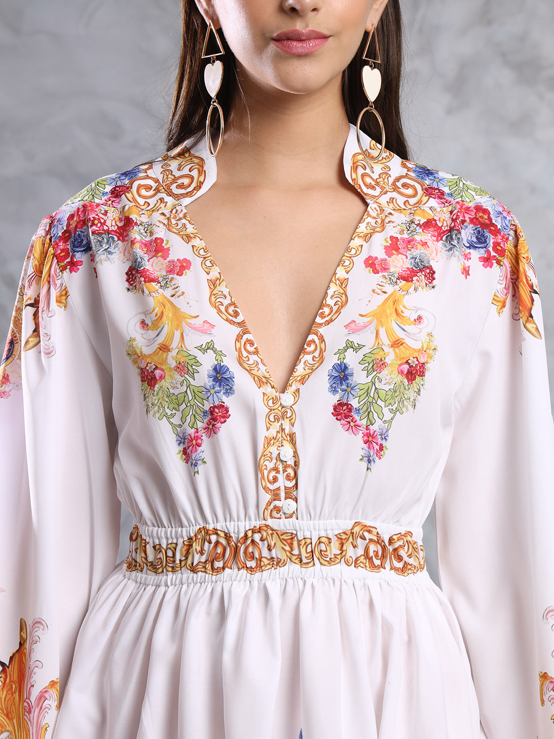 TANDUL  Women Fit and Flare Multicolor Dress