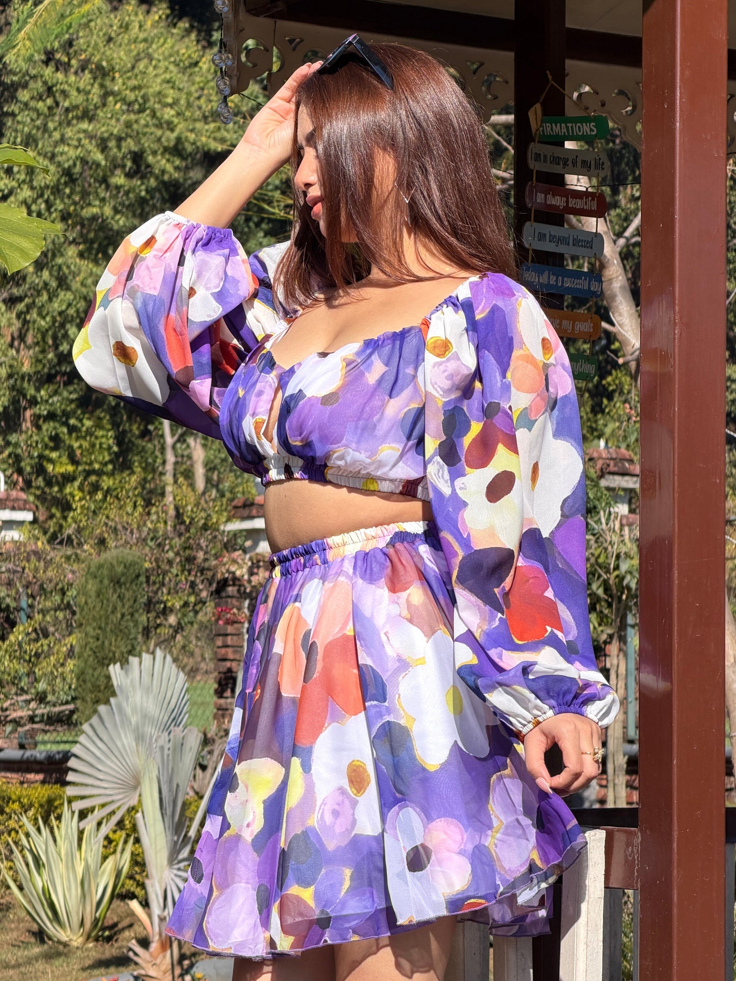 TANDUL Women Stunning Flolral Printed Co-ord Set