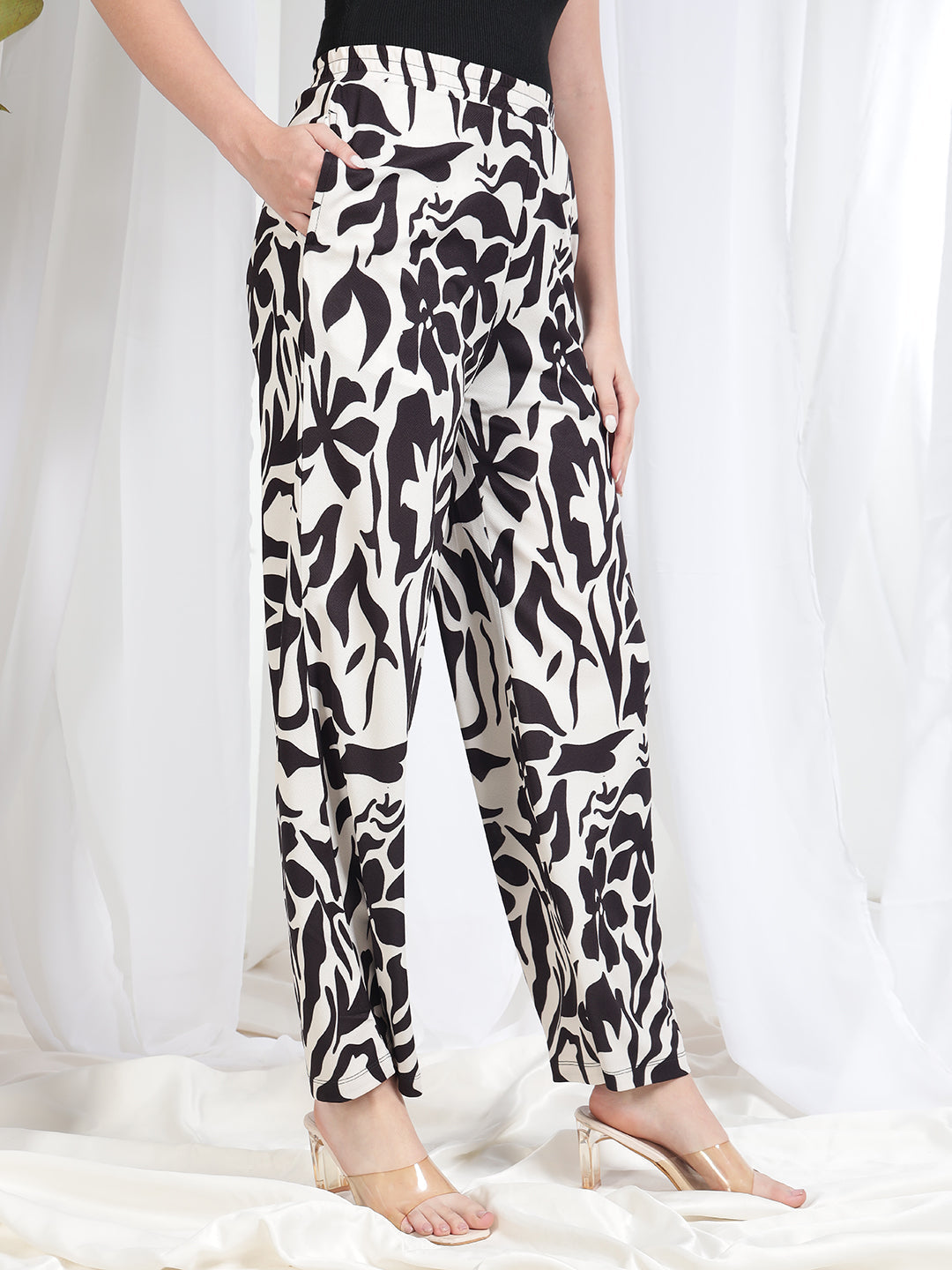 TANDUL Casual Fit Printed Trouser