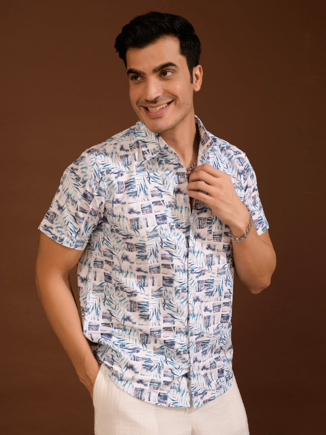 TANDUL  Men Regular Fit Printed Casual Shirt