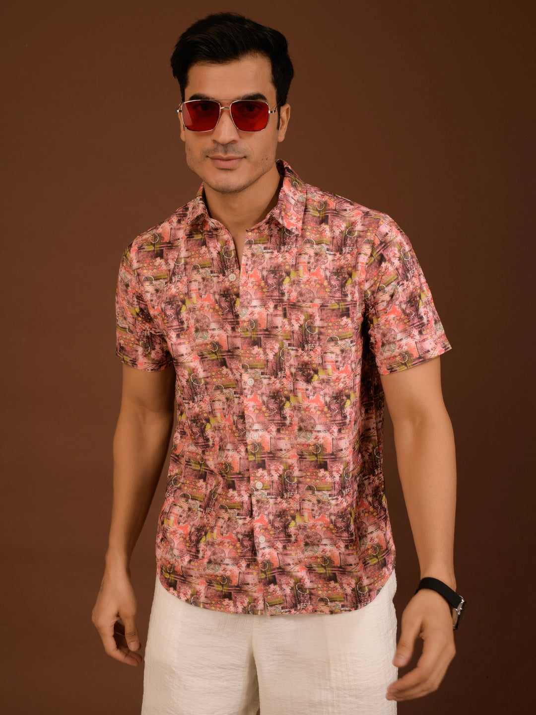 TANDUL  Men Regular Fit Printed Casual Shirt