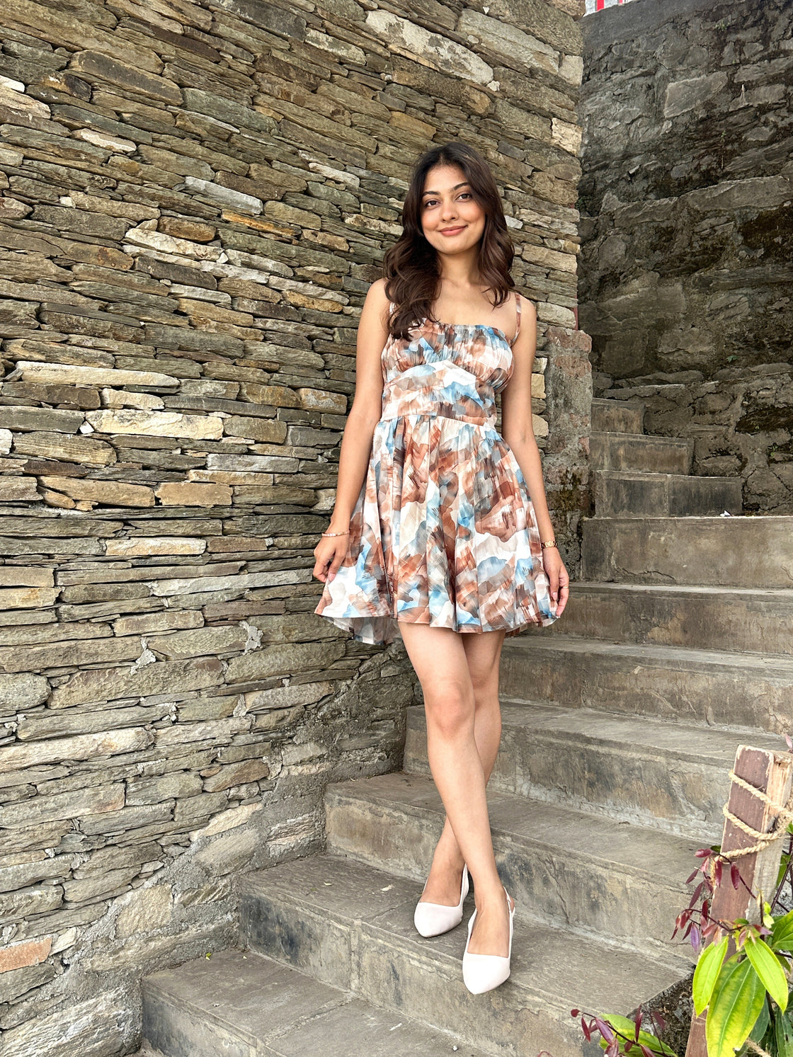 TANDUL Women Multicolor Printed Flared Dress