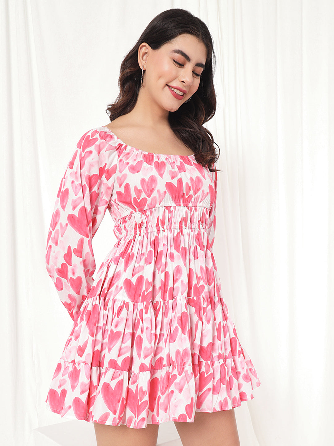 TANDUL  Women Fit and Flare Pink Dress