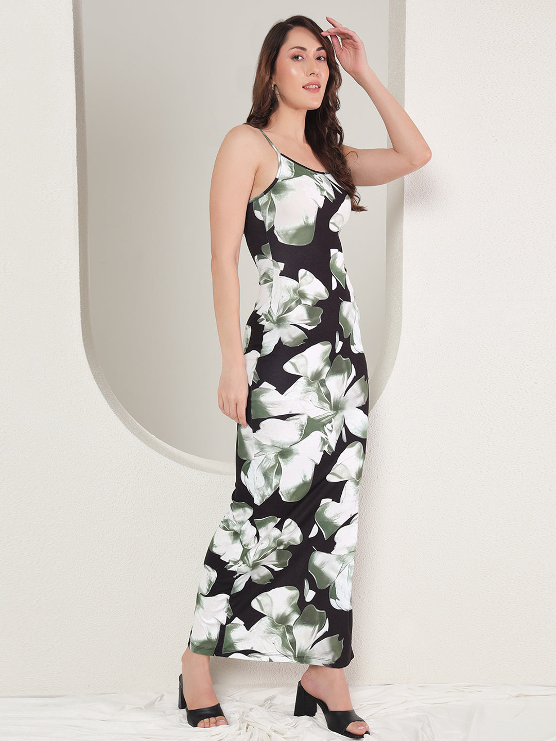 TANDUL  Women Bodycon Black Dress
