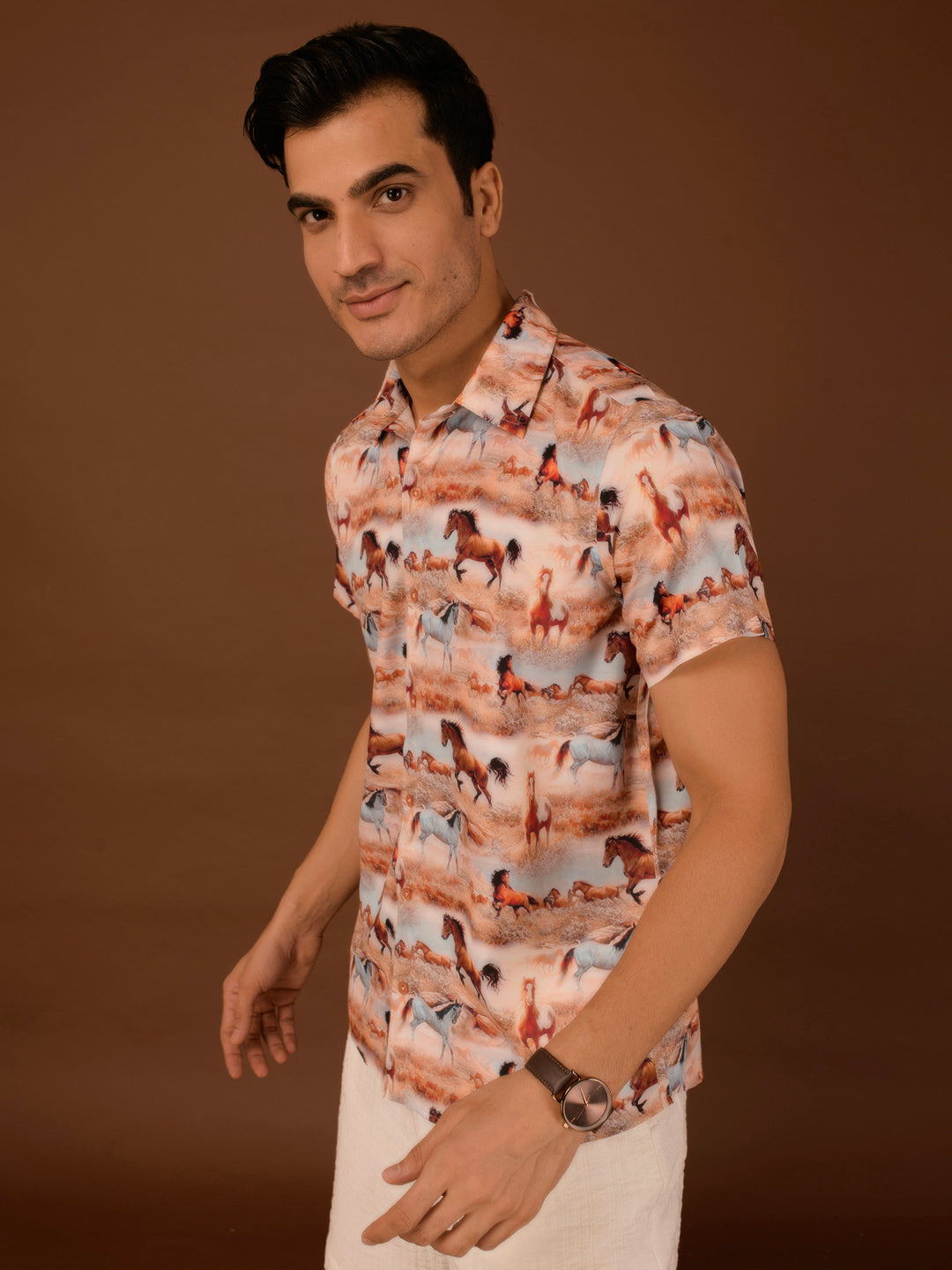 TANDUL  Men Regular Fit Printed Casual Shirt