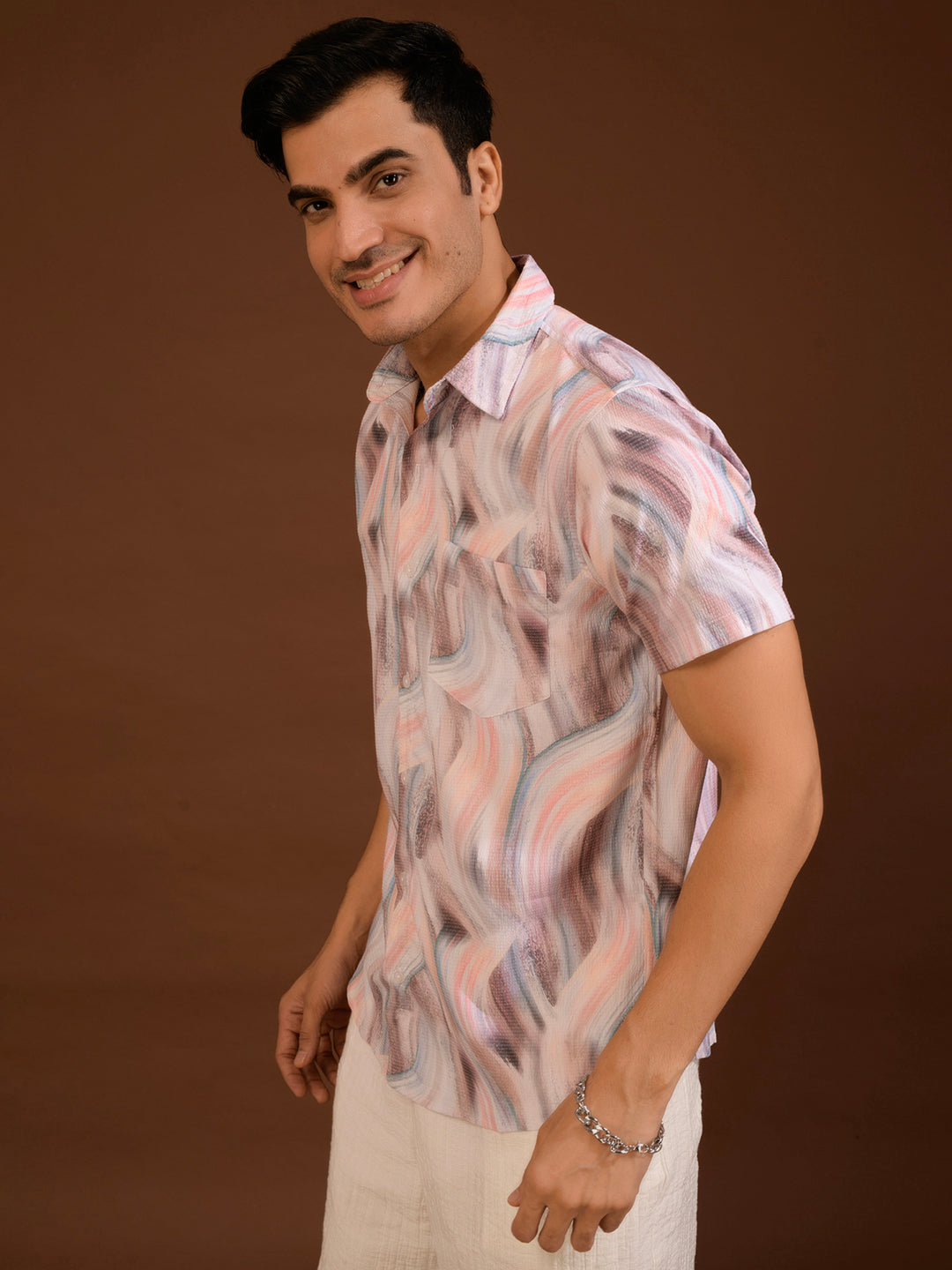 TANDUL  Men Regular Fit Printed Casual Shirt