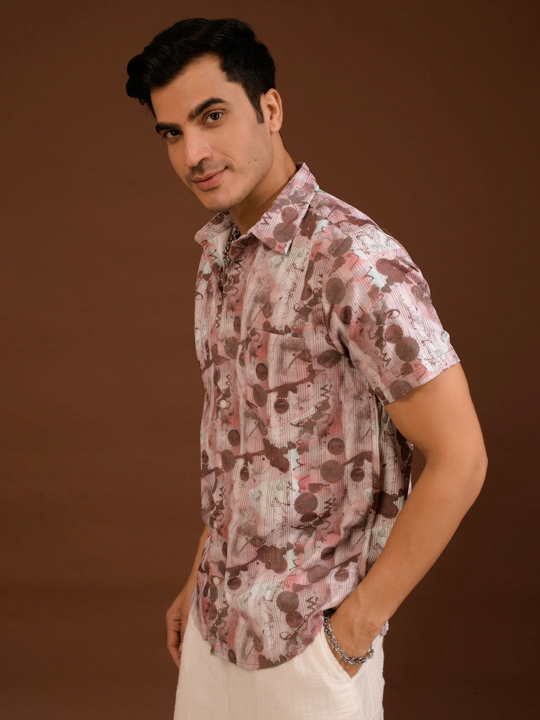 TANDUL  Men Regular Fit Printed Casual Shirt