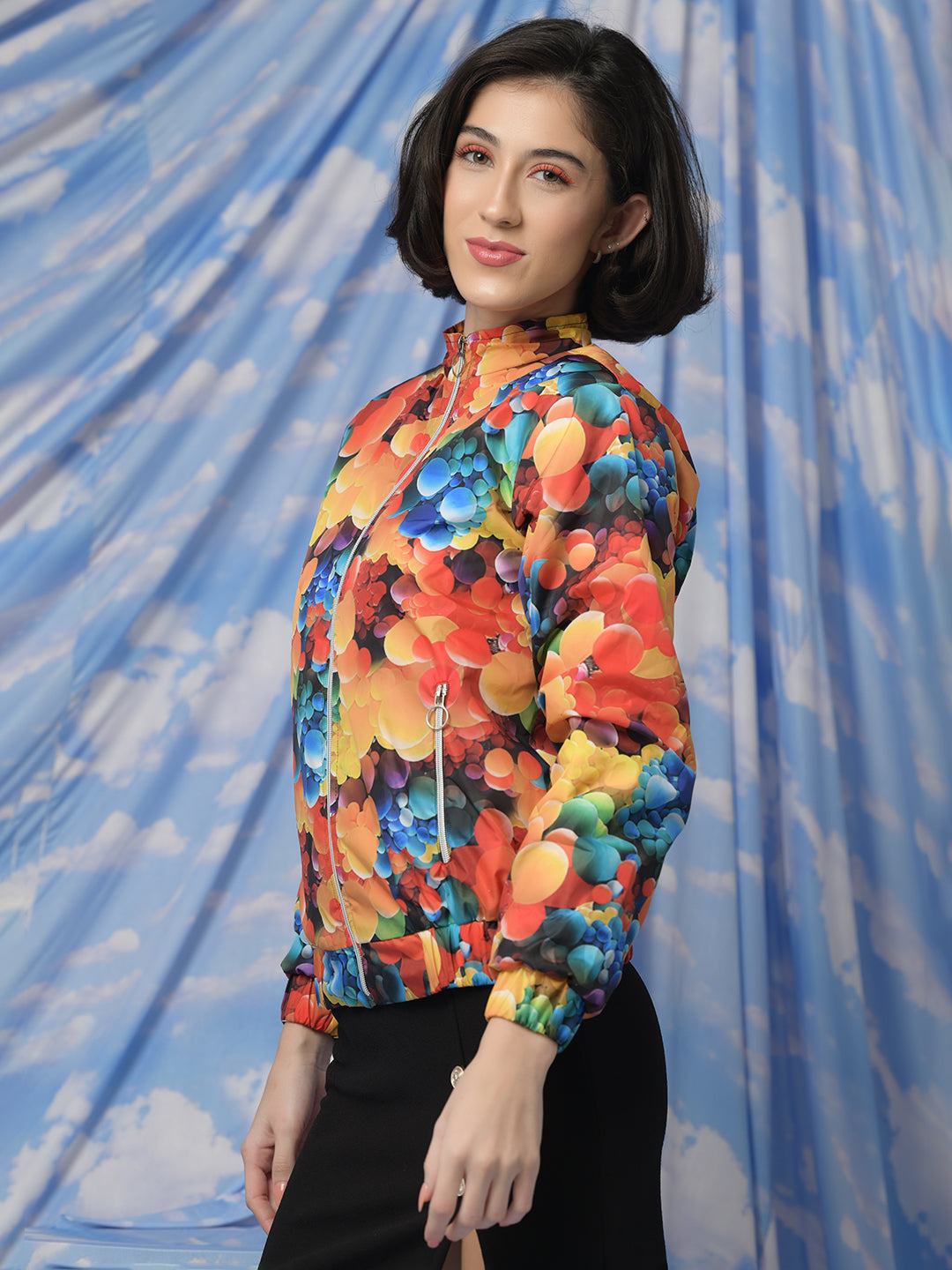 TANDUL  Women Printed Puffer Jacket