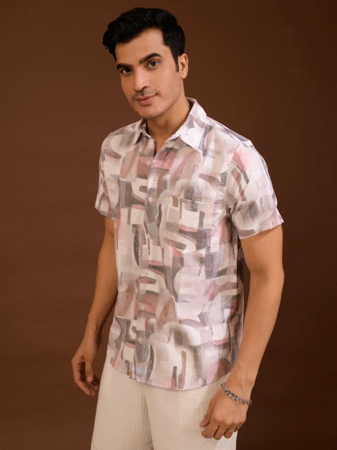 TANDUL  Men Regular Fit Printed Casual Shirt