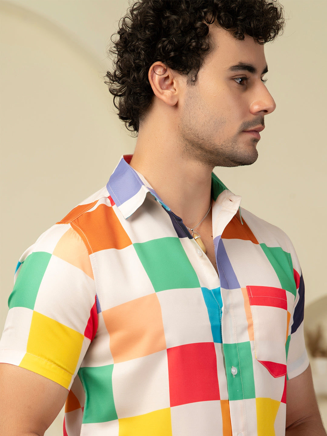 TANDUL Men Printed Casual Multicolor Shirt