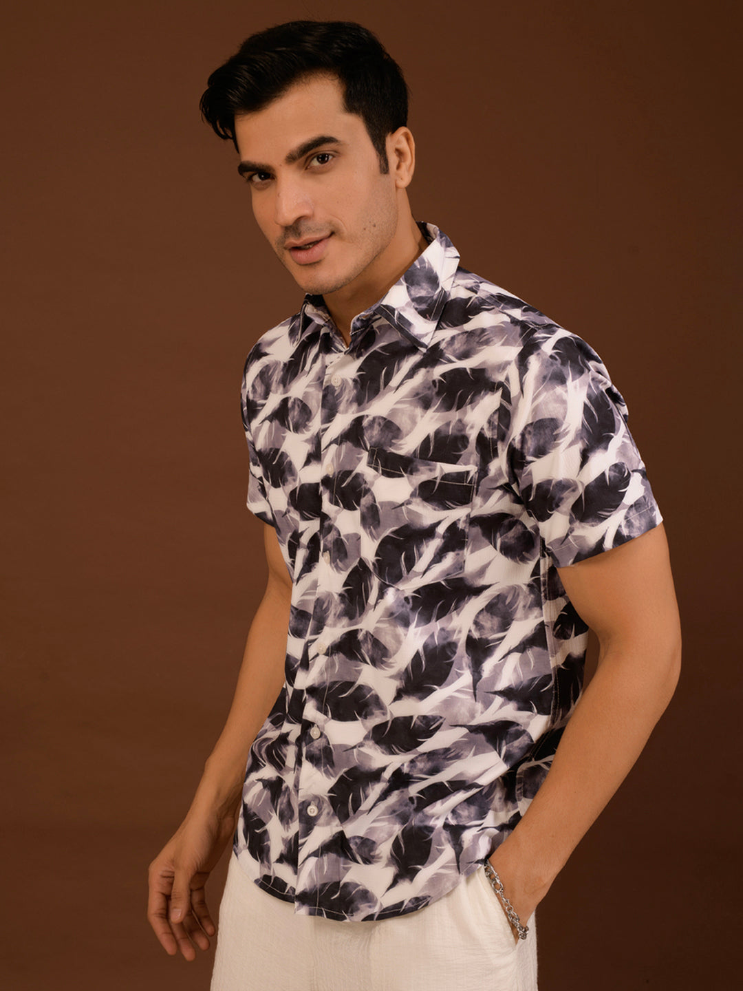 TANDUL  Men Regular Fit Printed Casual Shirt