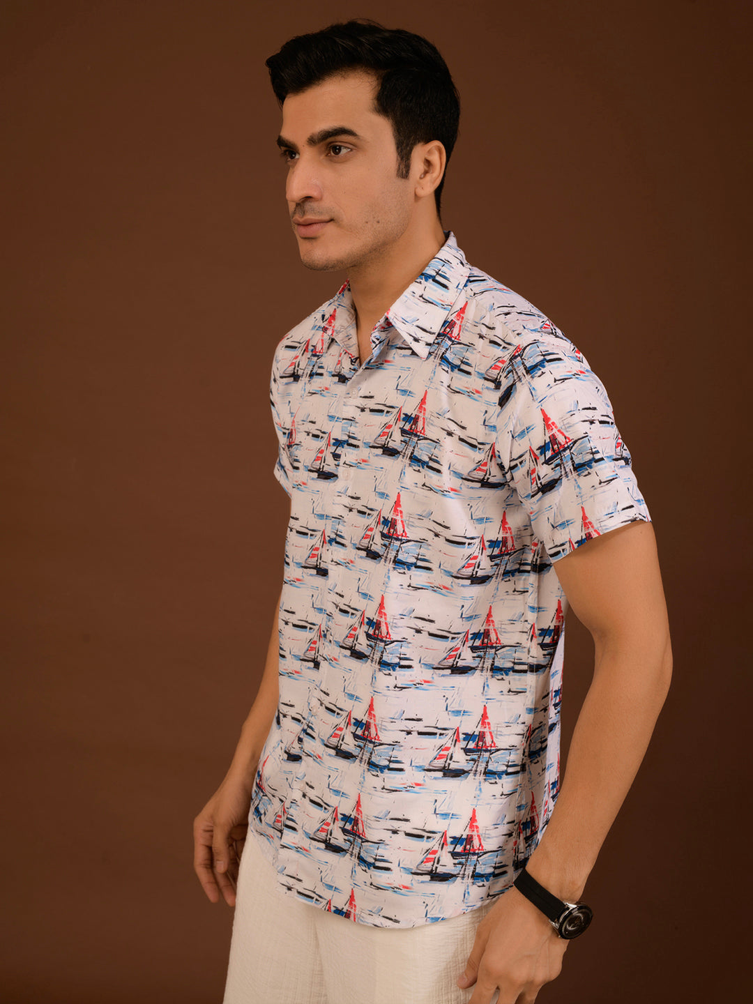 TANDUL  Men Regular Fit Printed Casual Shirt