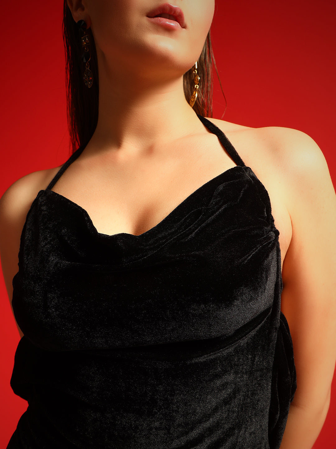 TANDUL  Women Bodycon Black Dress