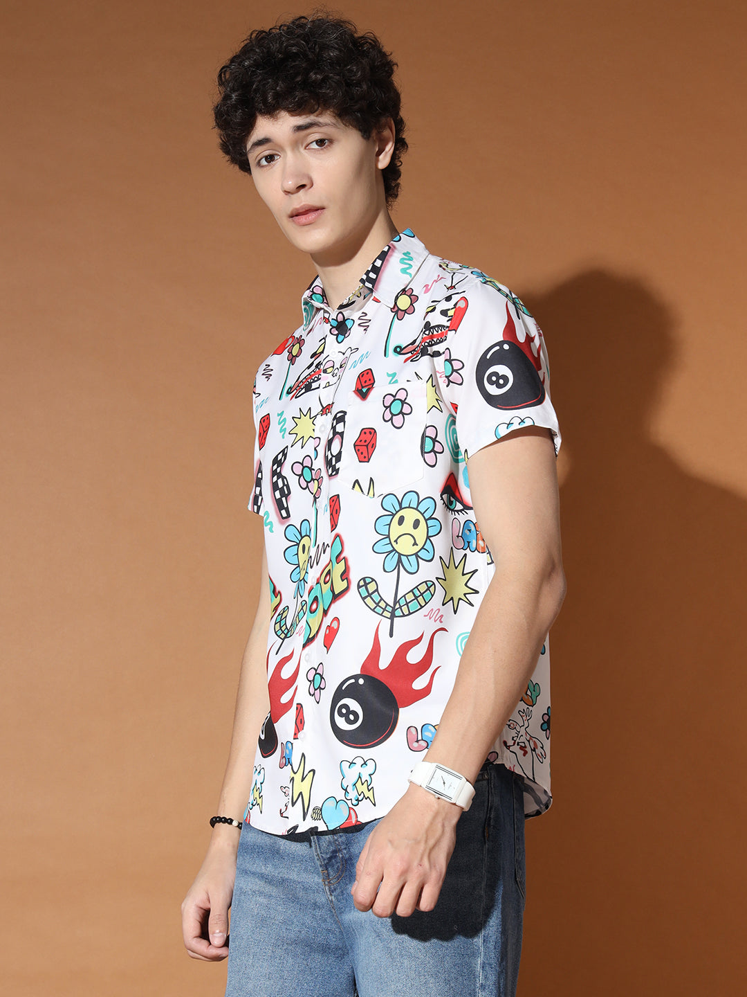 TANDUL  Men Regular Fit Printed Casual Shirt