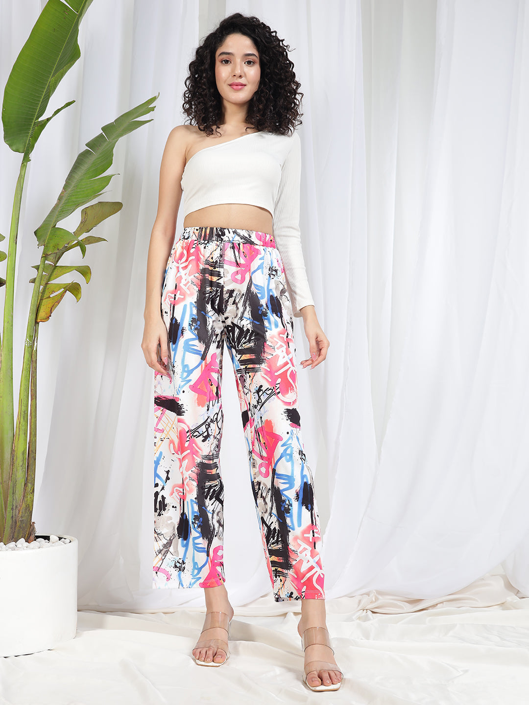 TANDUL Casual Fit Printed Trouser