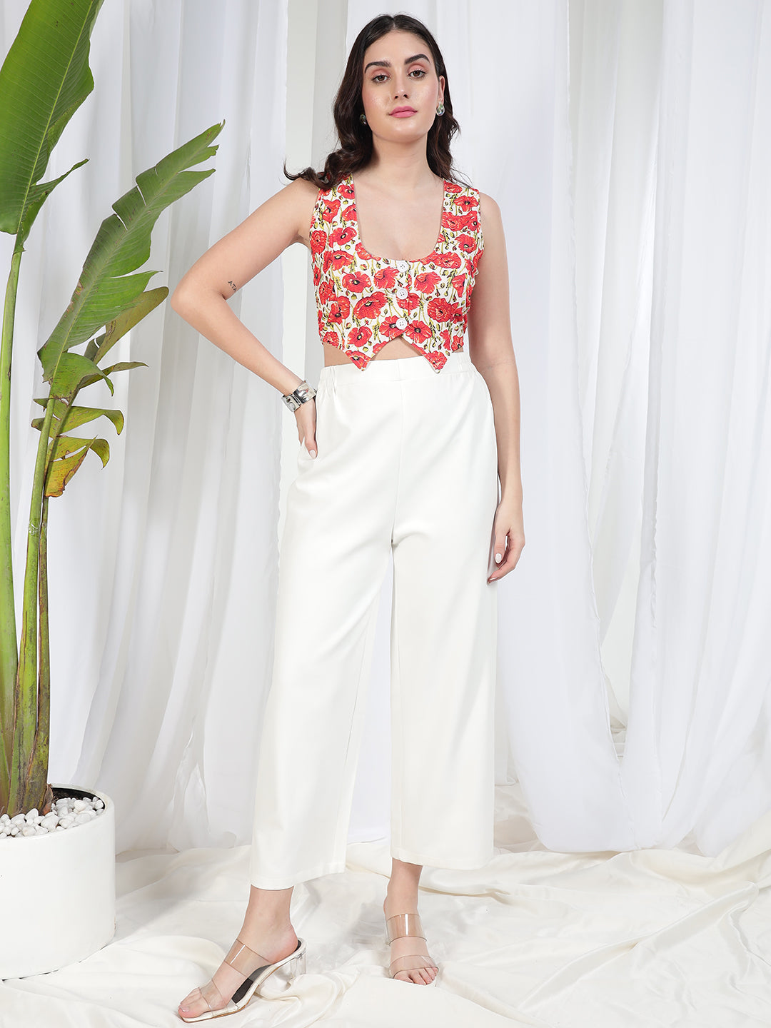 TANDUL Women Floral Printed Top