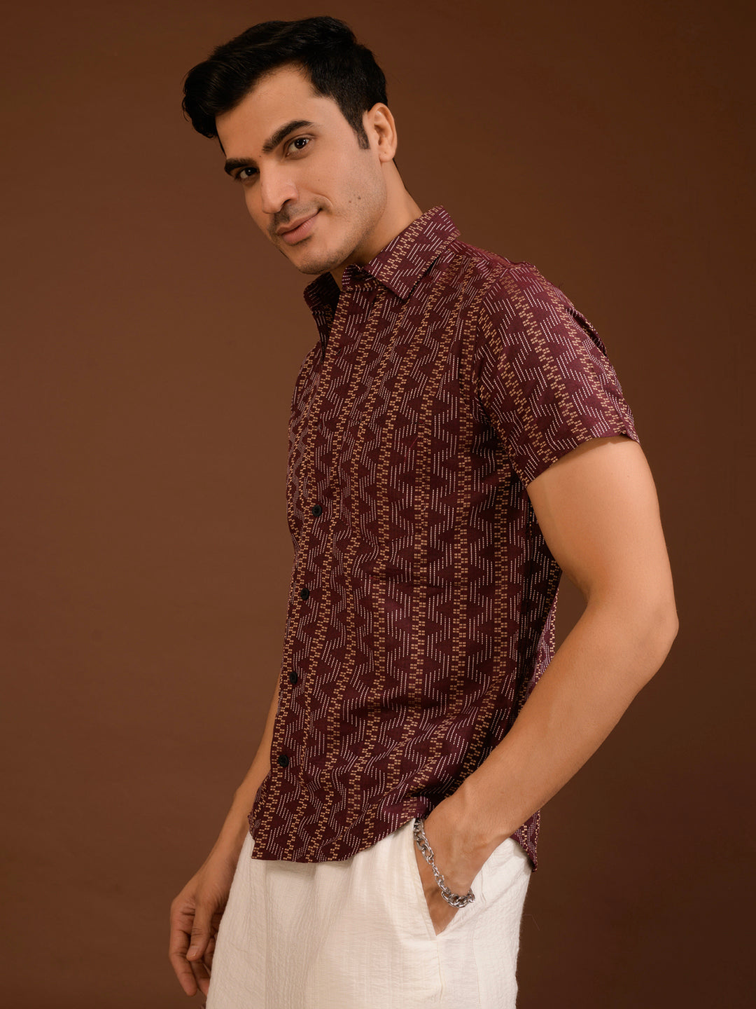 TANDUL  Men Regular Fit Printed Casual Shirt