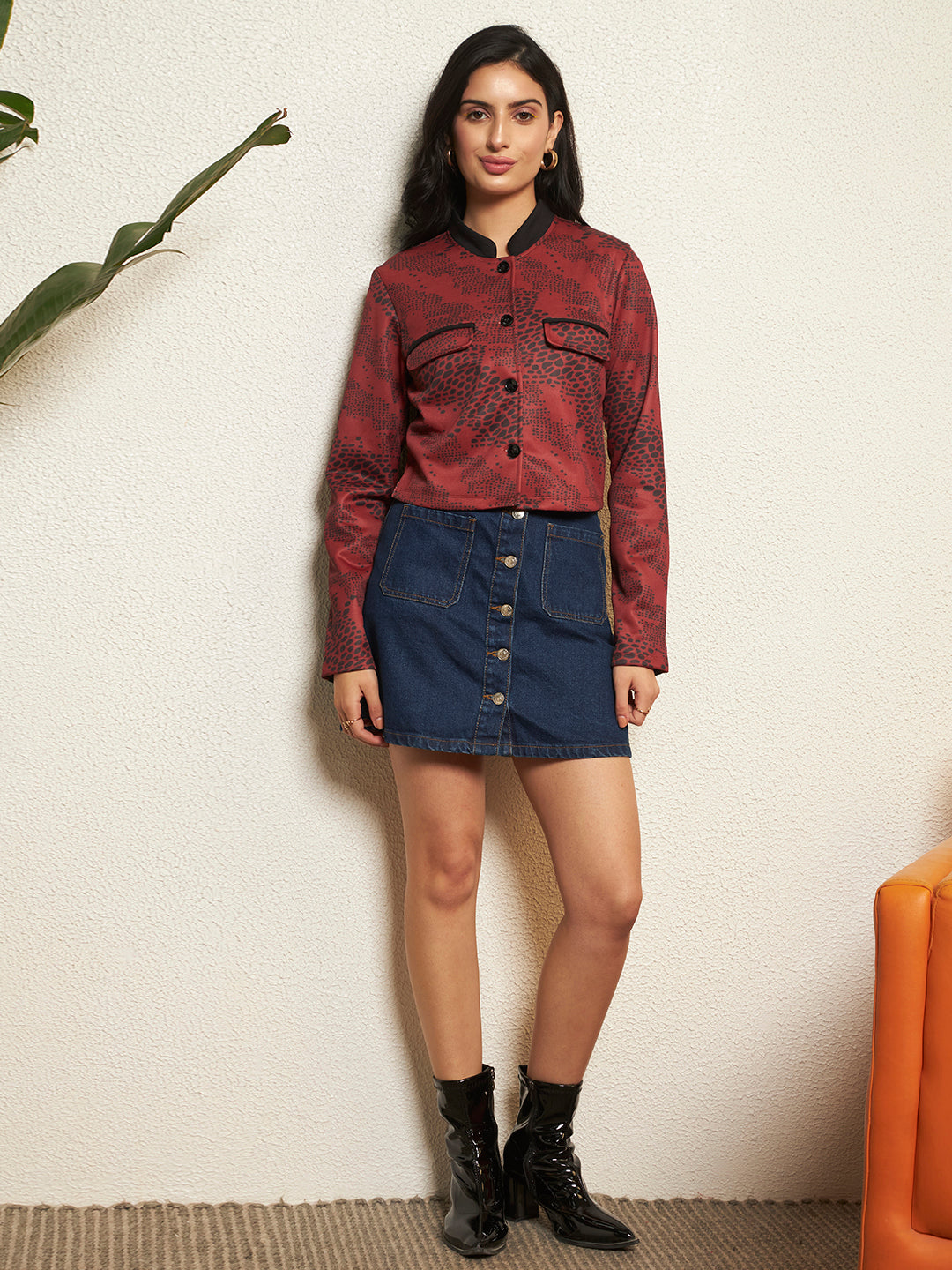 TANDUL Women Stunning Printed Jacket