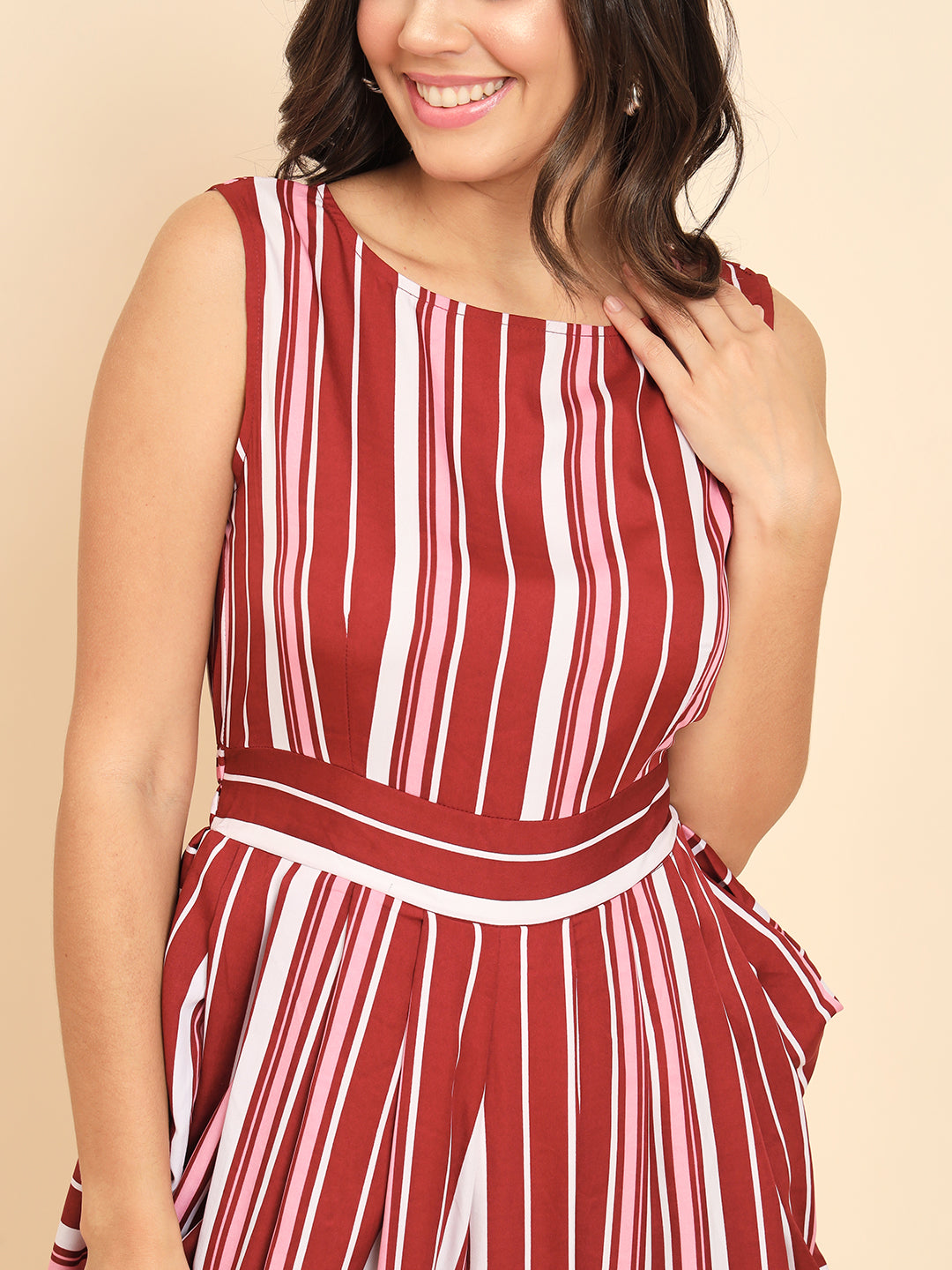 TANDUL Striped Women Jumpsuit