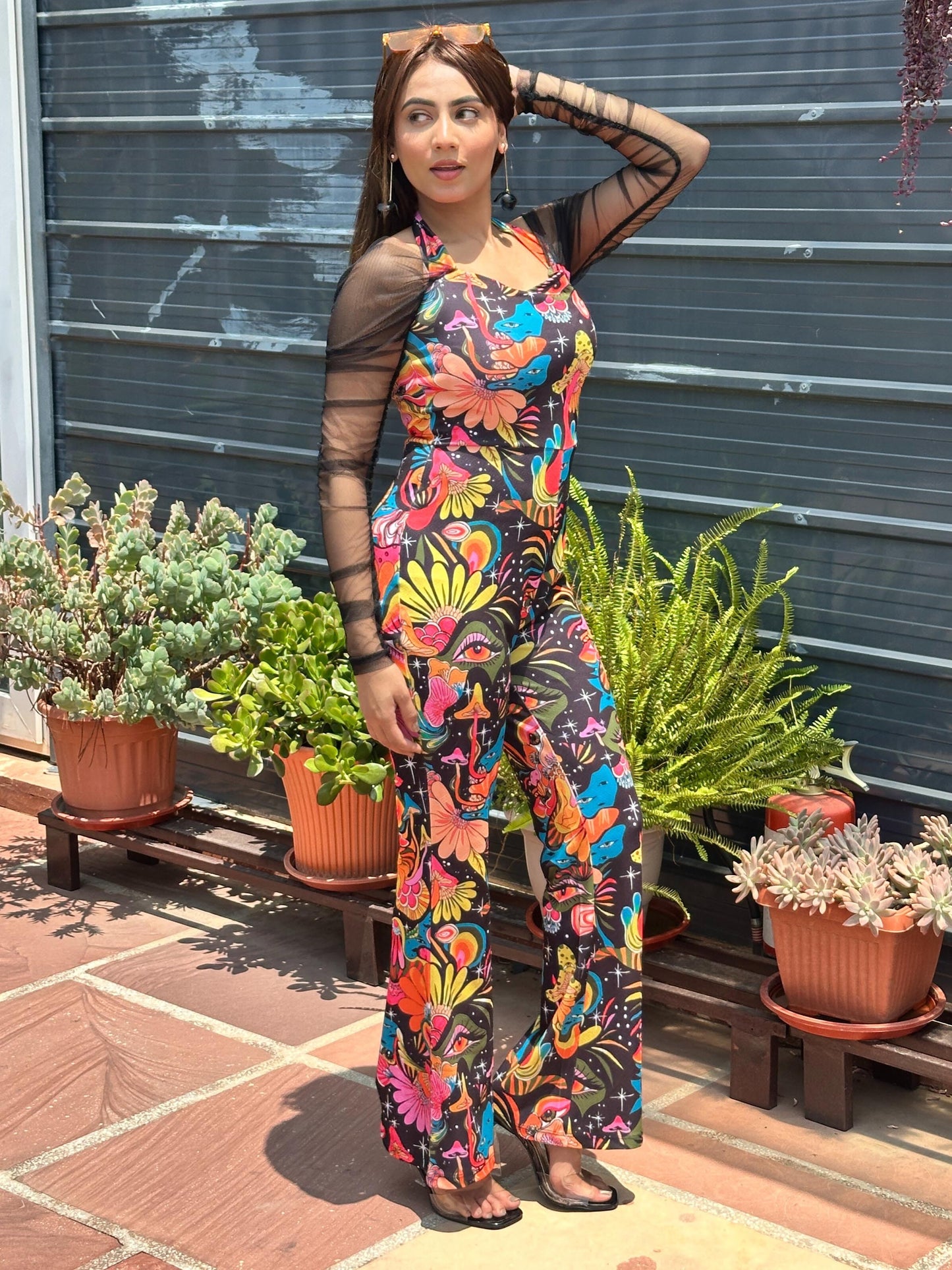 TANDUL Women Multicolor Printed Jumpsuit