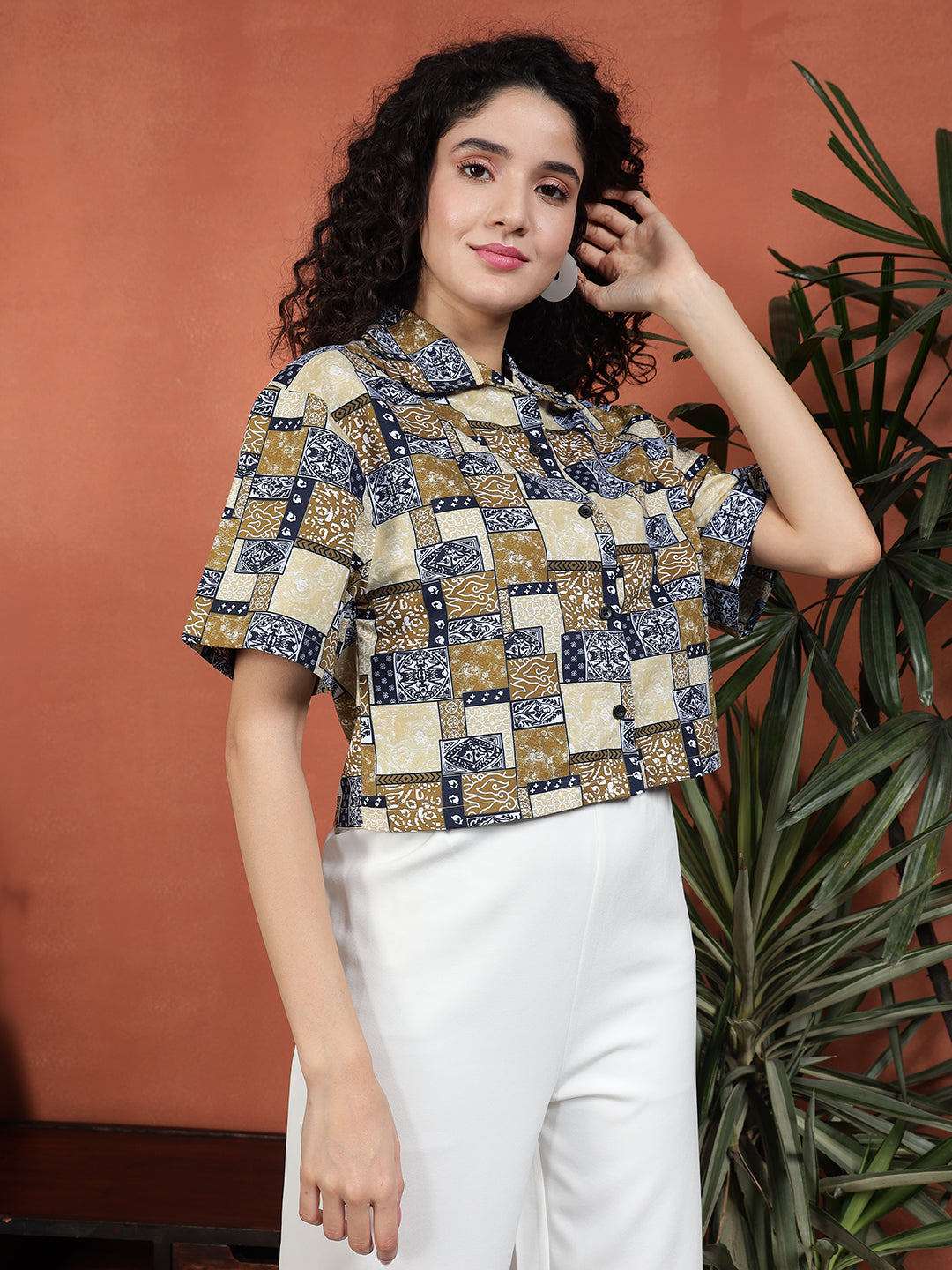 TANDUL Women Printed Shirt