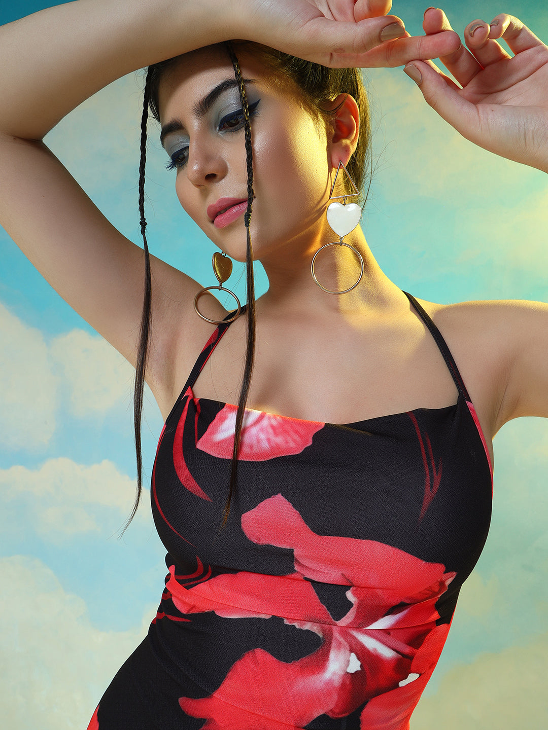 TANDUL  Women Bodycon Black Dress