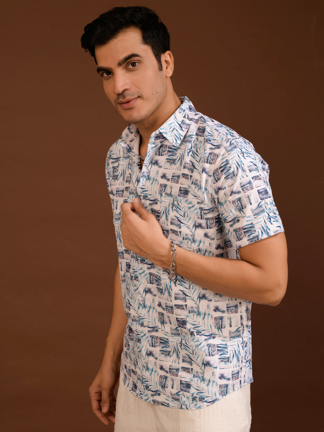 TANDUL  Men Regular Fit Printed Casual Shirt