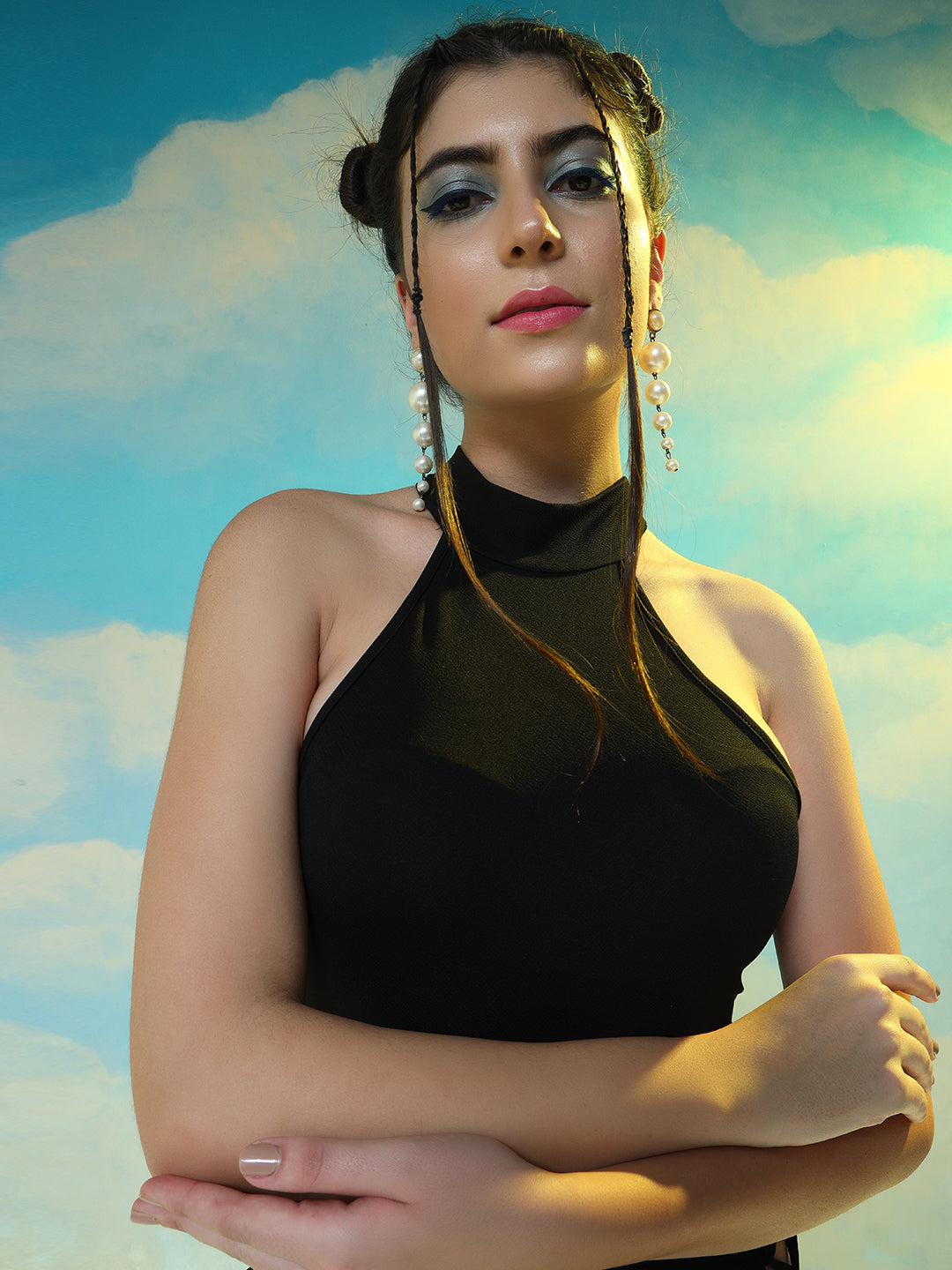 TANDUL  Women Bodycon Black Dress