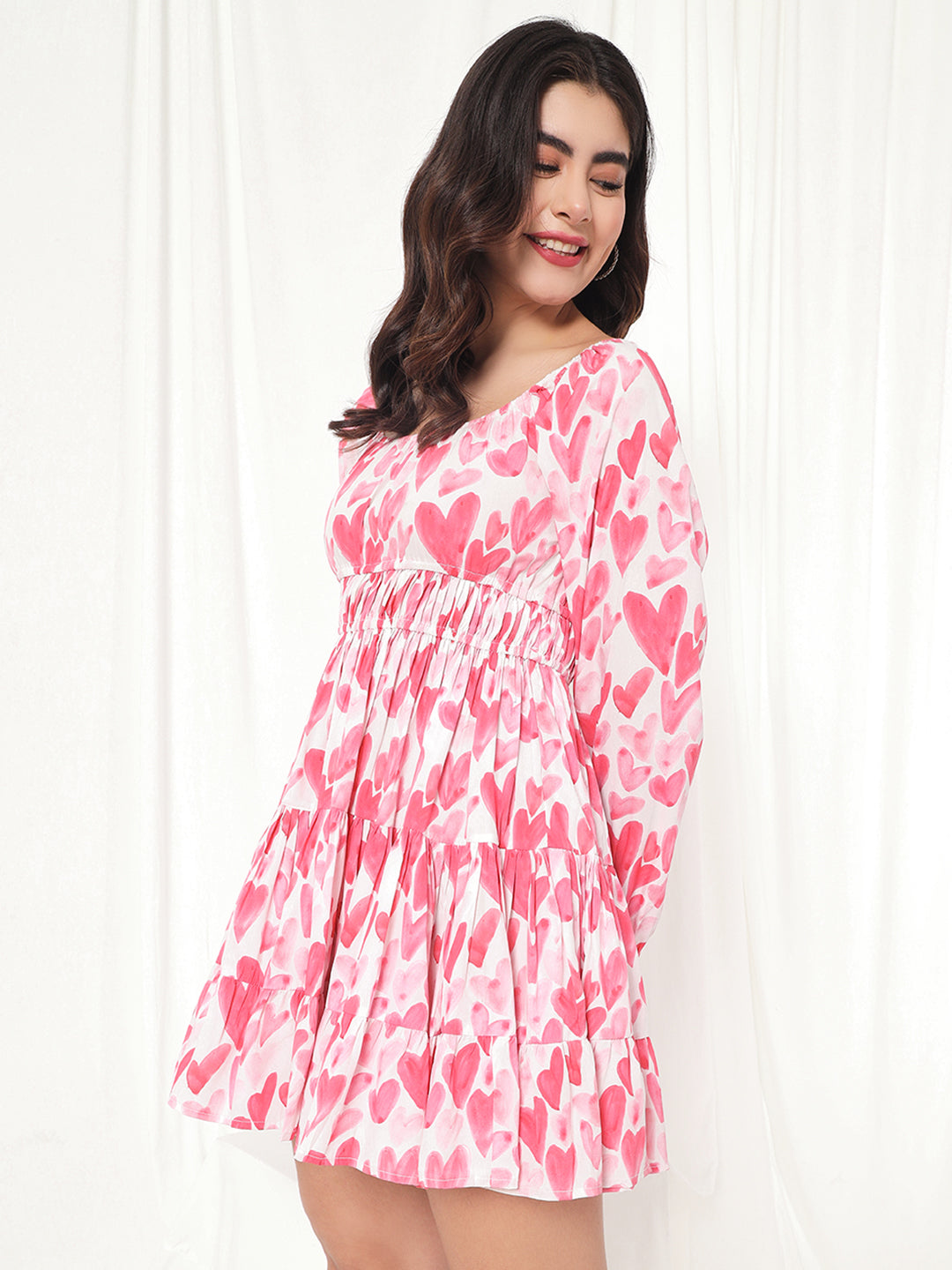 TANDUL  Women Fit and Flare Pink Dress