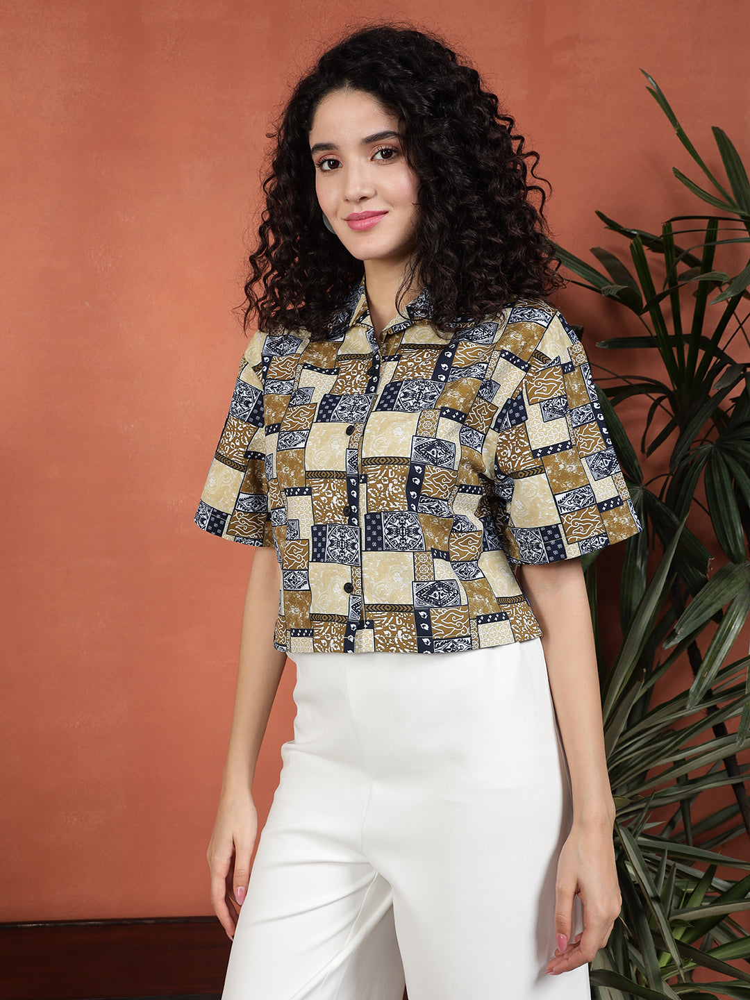 TANDUL Women Printed Shirt