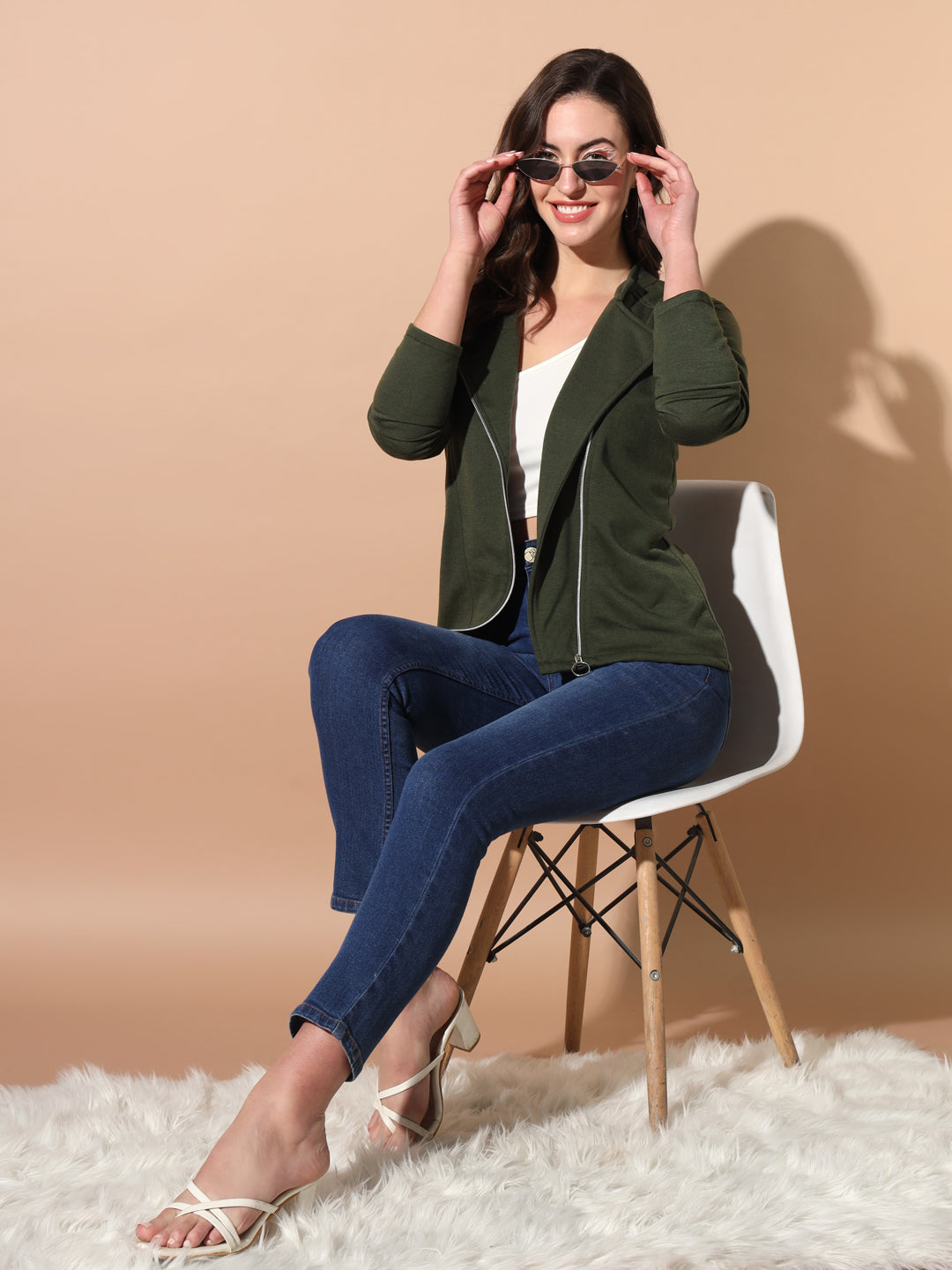 TANDUL Women Solid Casual Jacket