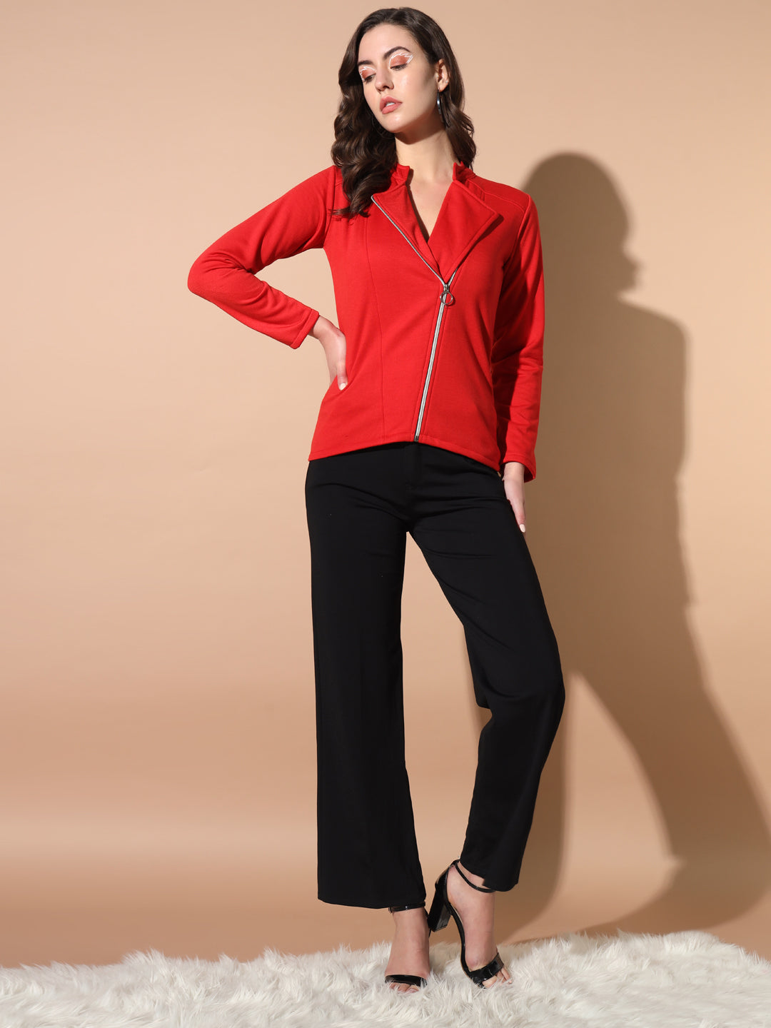 TANDUL Women Solid Casual Jacket