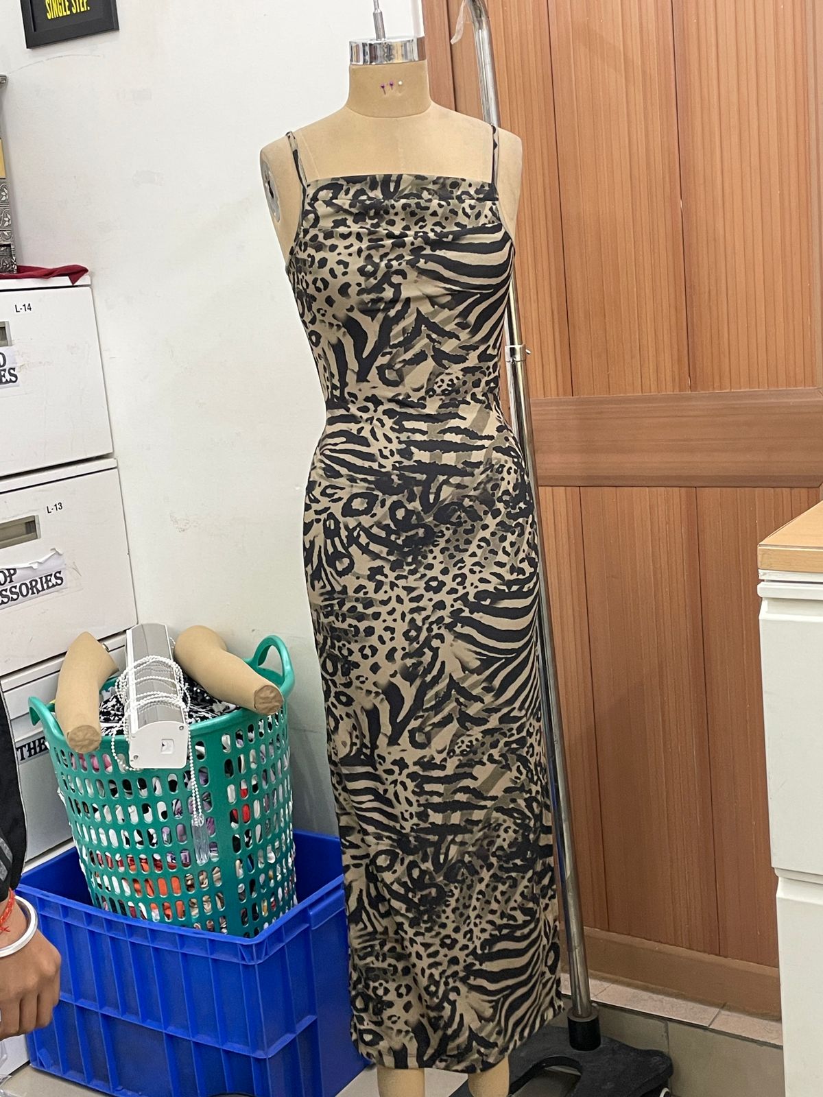 TANDUL Women Animal Printed Long Dress