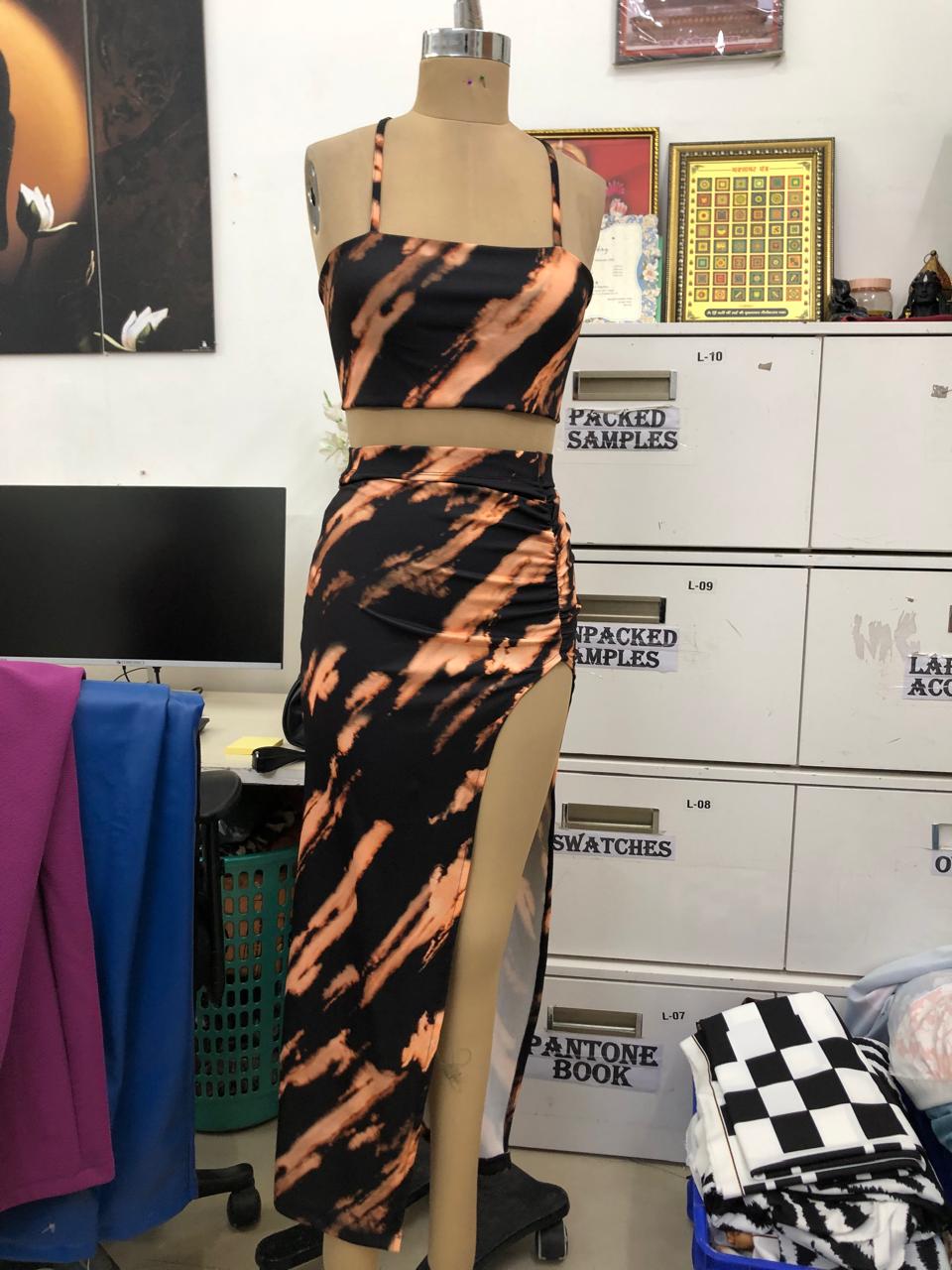 TANDUL Women Vibrant Tie-Dye Co-ord Set