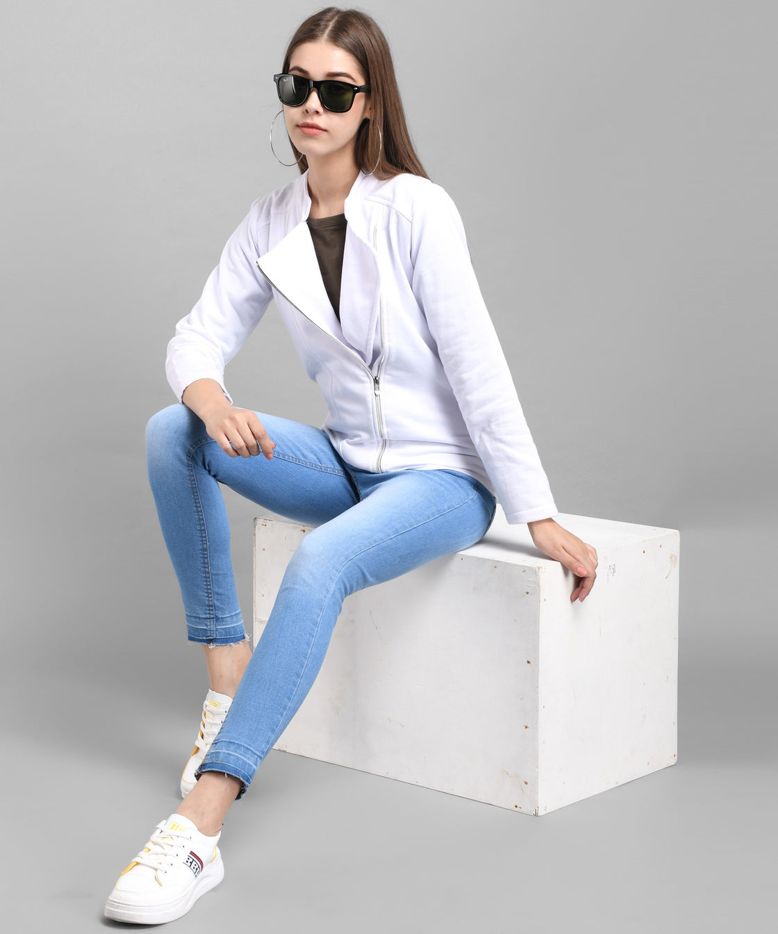 Women Solid Casual Jacket