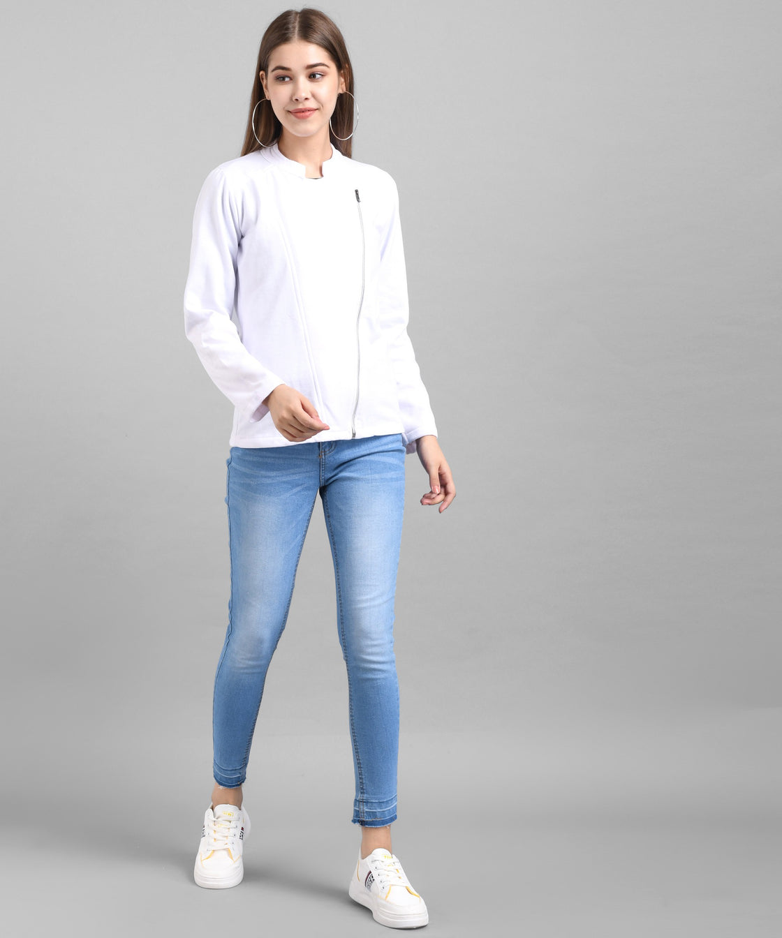 Women Solid Casual Jacket