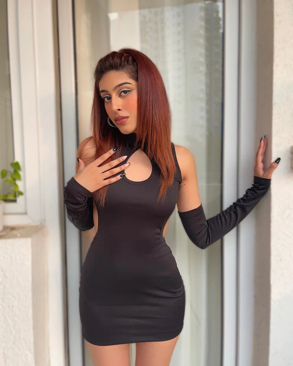 TANDUL Women Bodycon Black Dress