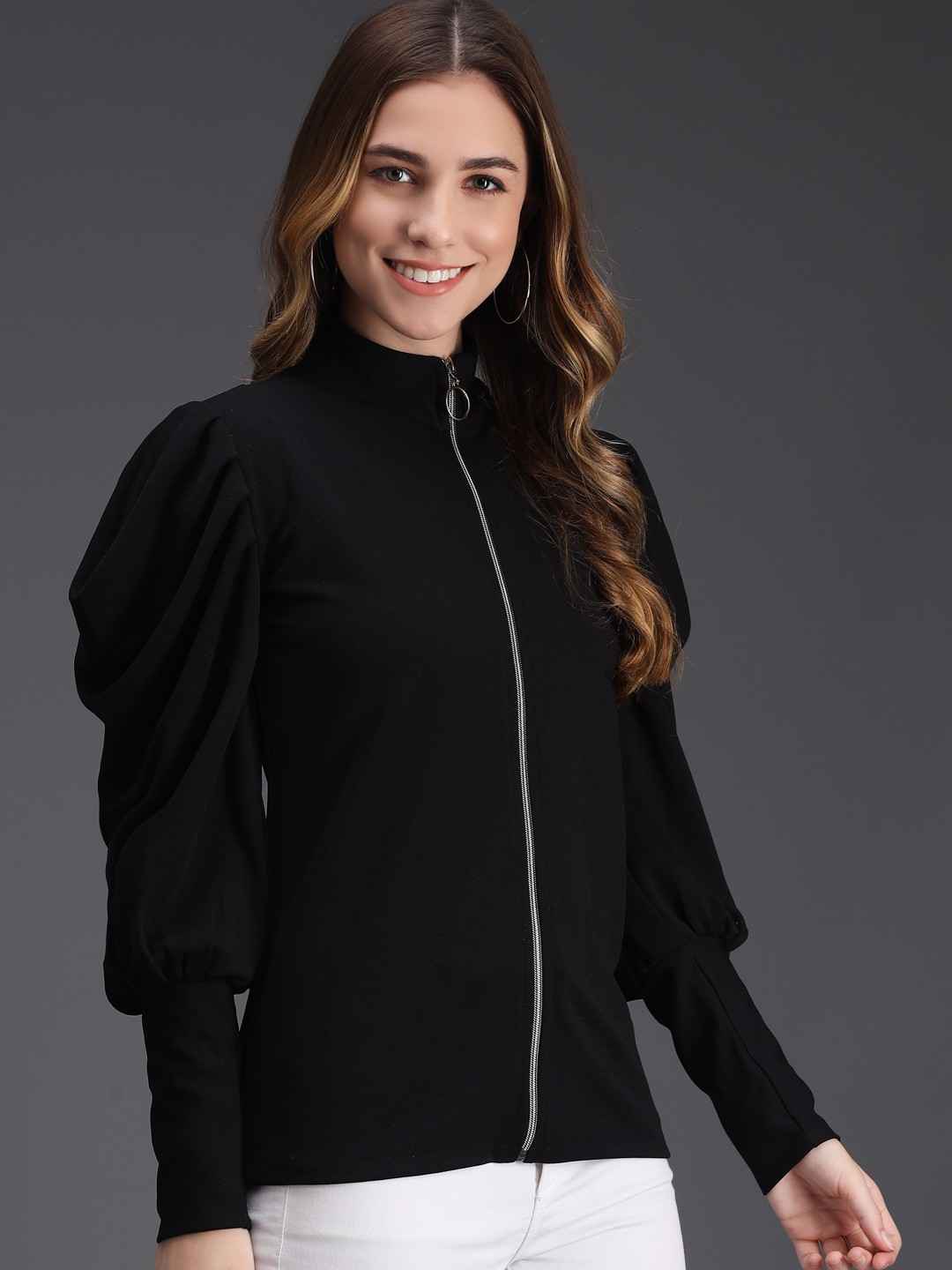 TANDUL  Full Sleeve Solid Women Casual Jacket