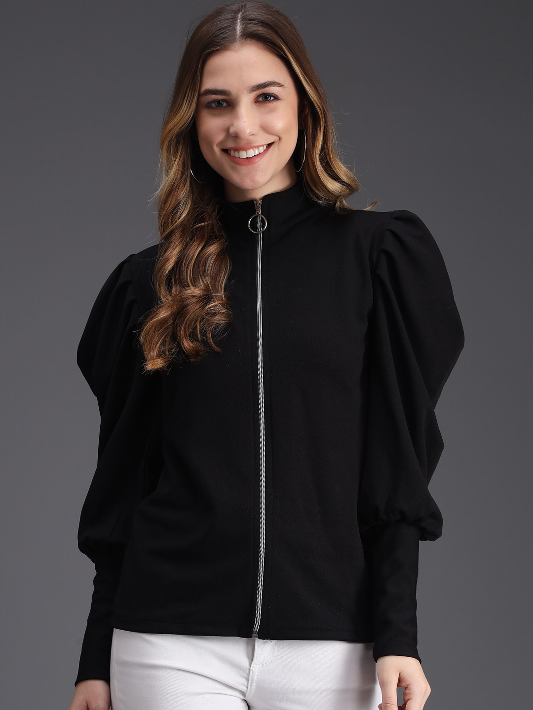 TANDUL  Full Sleeve Solid Women Casual Jacket