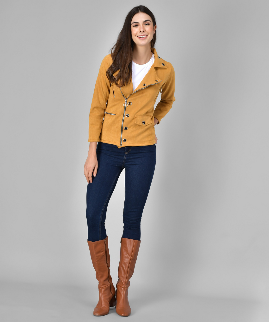 Women Solid Casual Jacket