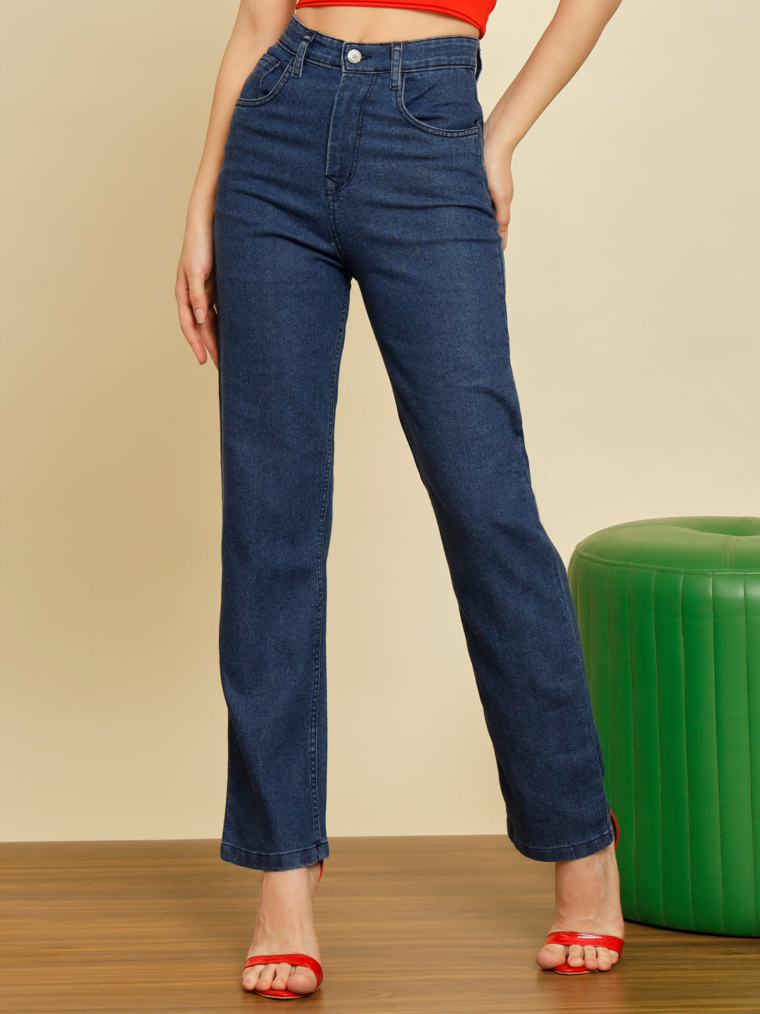 TANDUL  Women Regular Mid Rise Blue Jeans