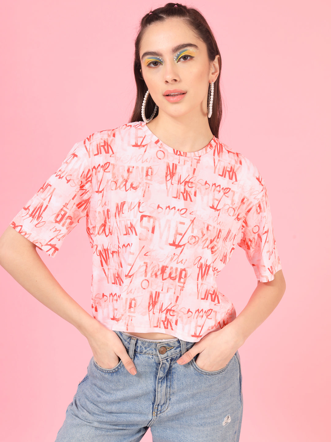 TANDUL Casual Printed Women Multicolor Top