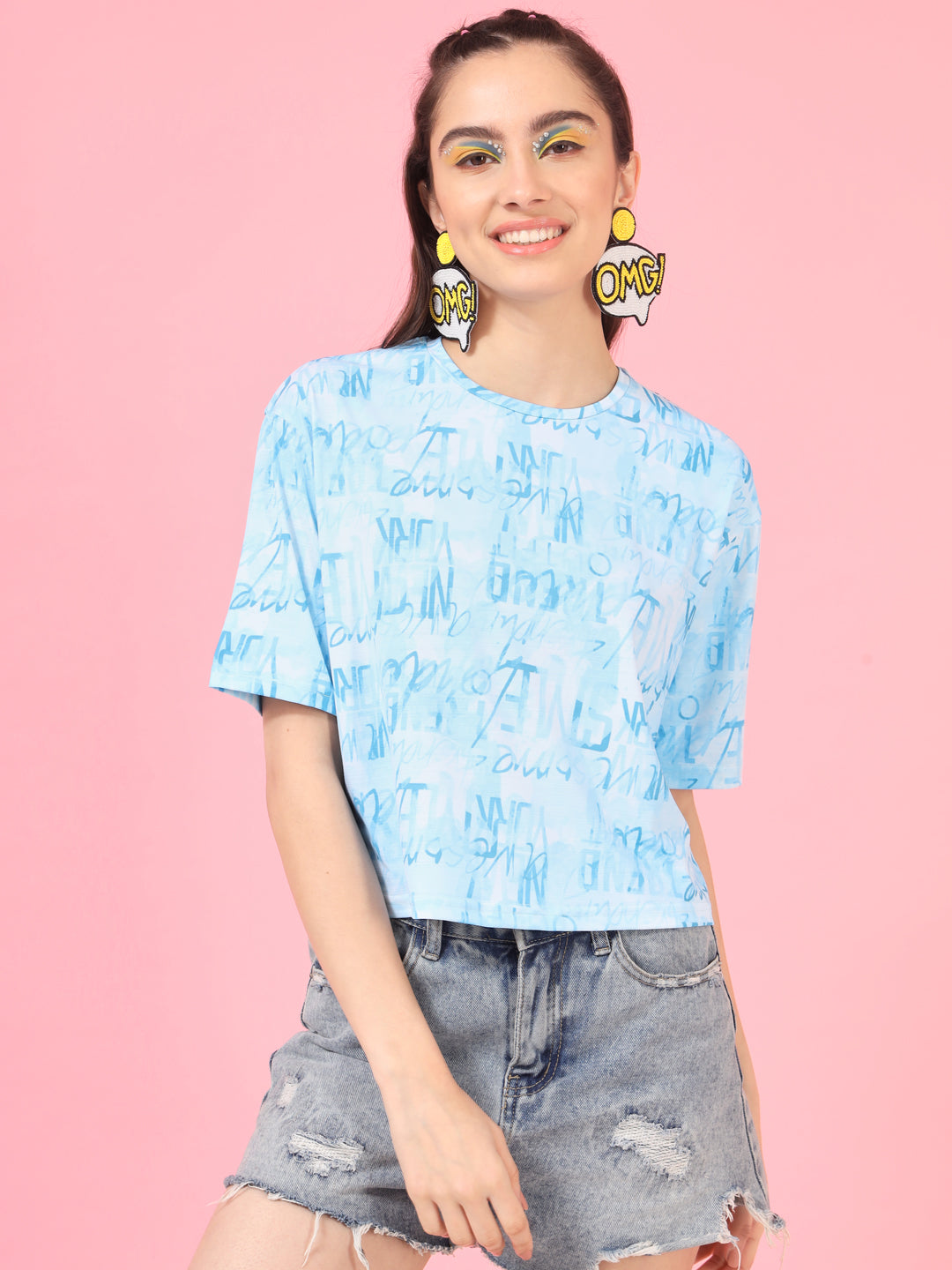 TANDUL  Casual Regular Sleeves Printed Women Multicolor Top