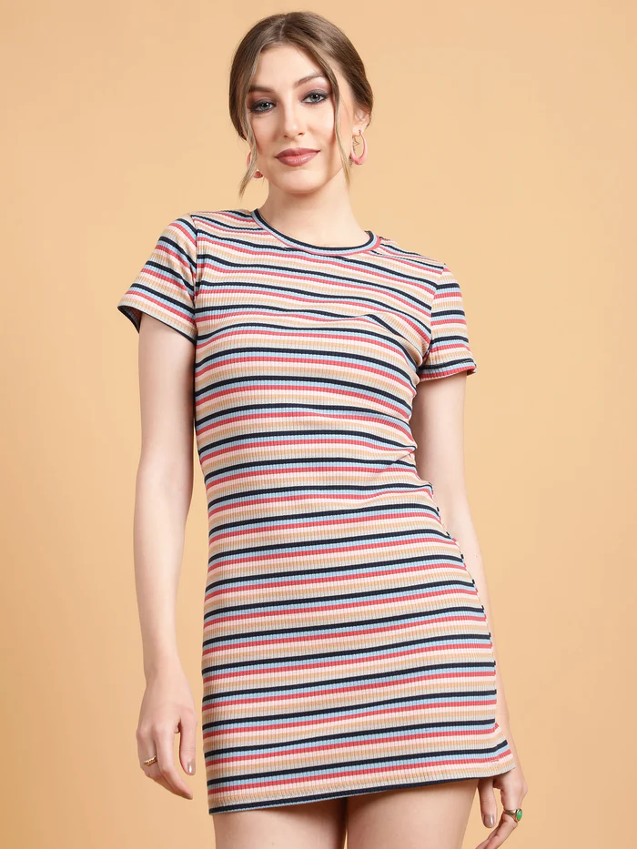 TANDUL  Women Bodycon Multicolor Dress