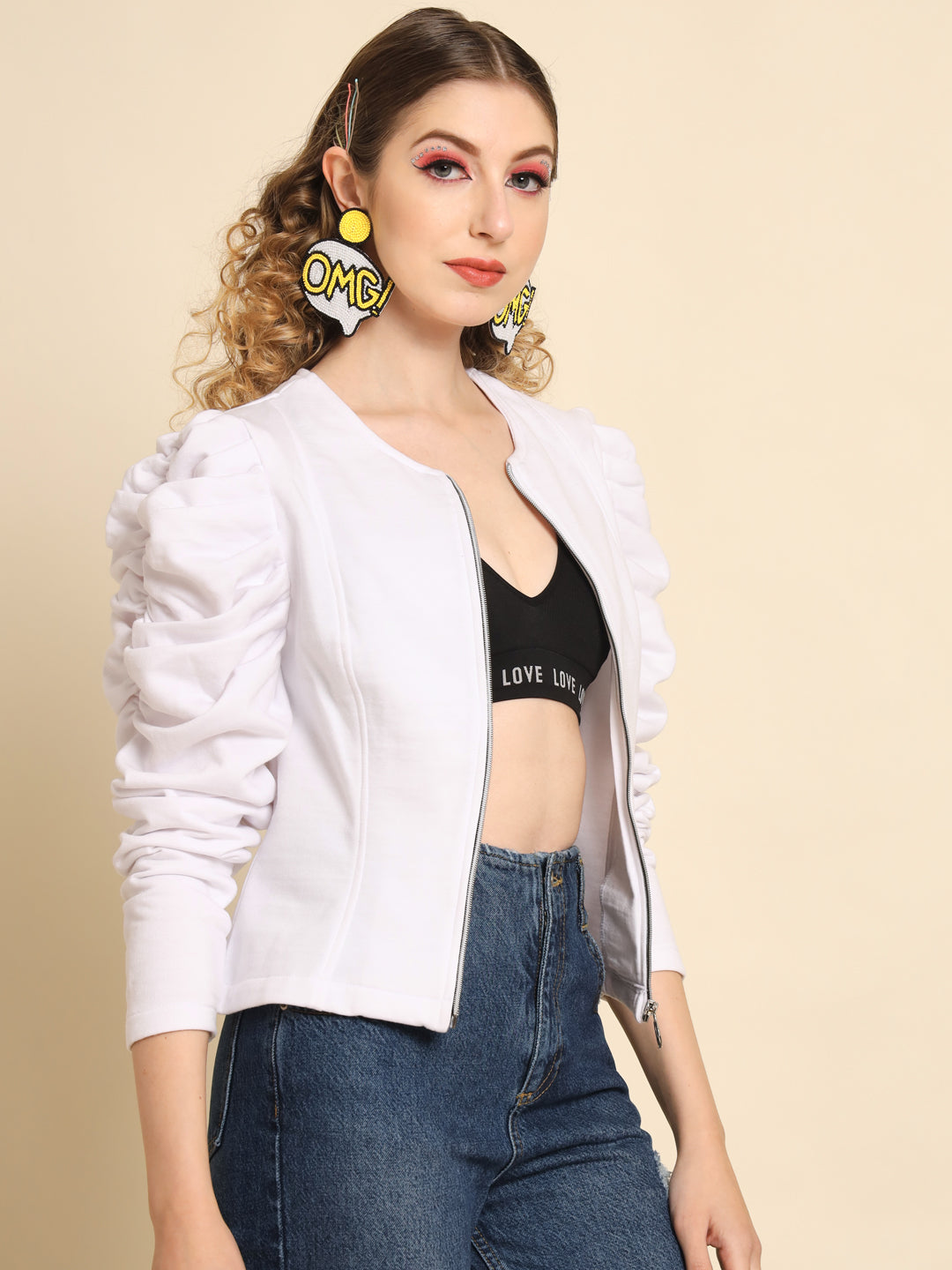 TANDUL  Women Solid Casual Jacket