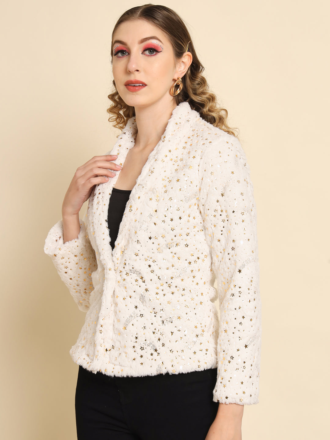 WOMEN WHITE BLAZER