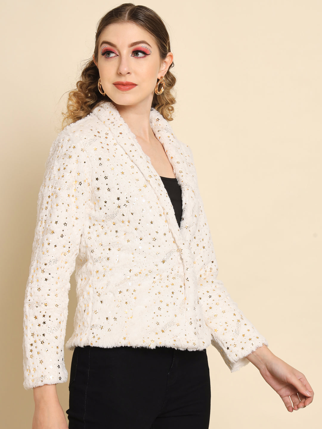 WOMEN WHITE BLAZER